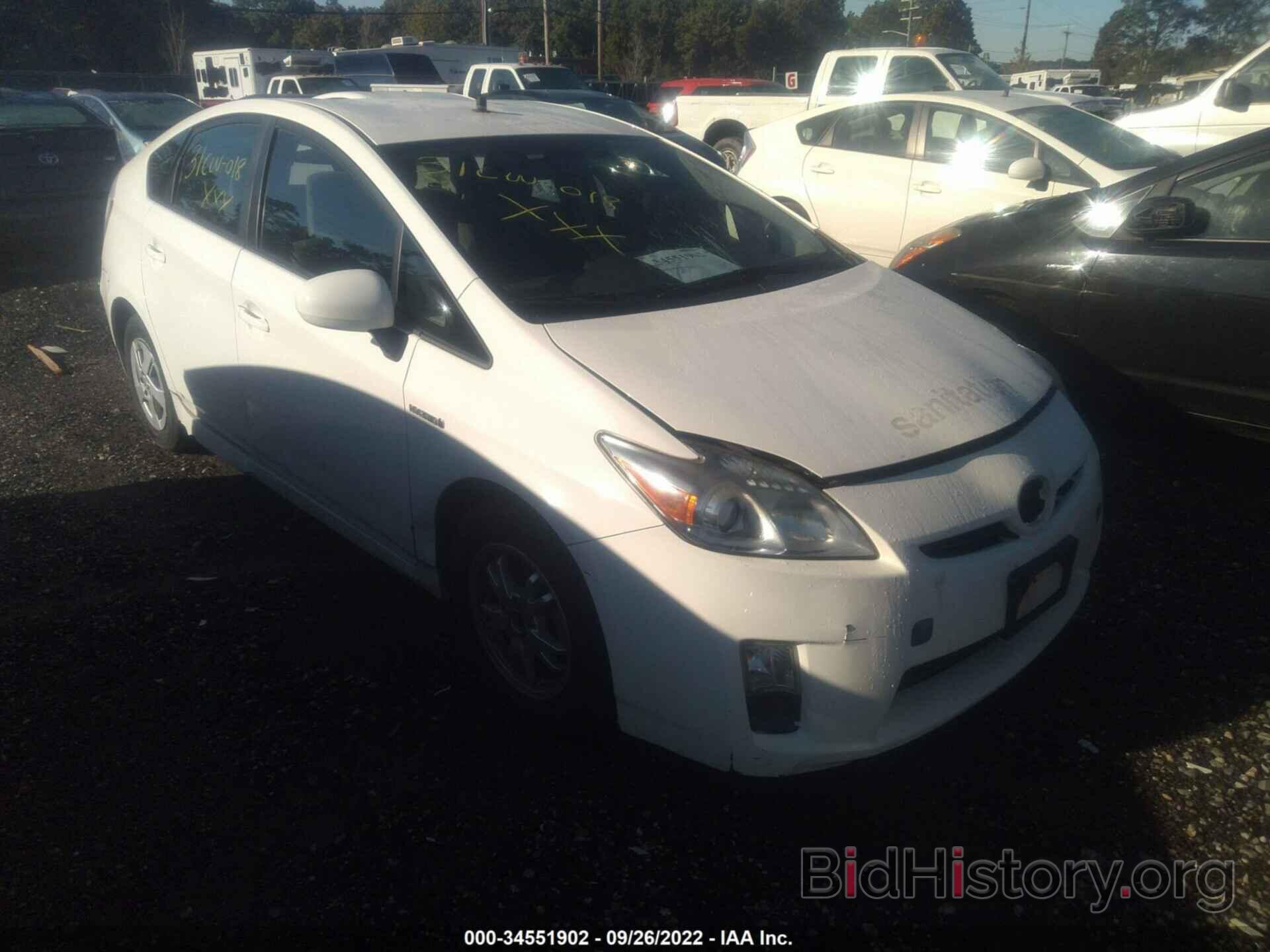 Photo JTDKN3DU2B1357203 - TOYOTA PRIUS 2011