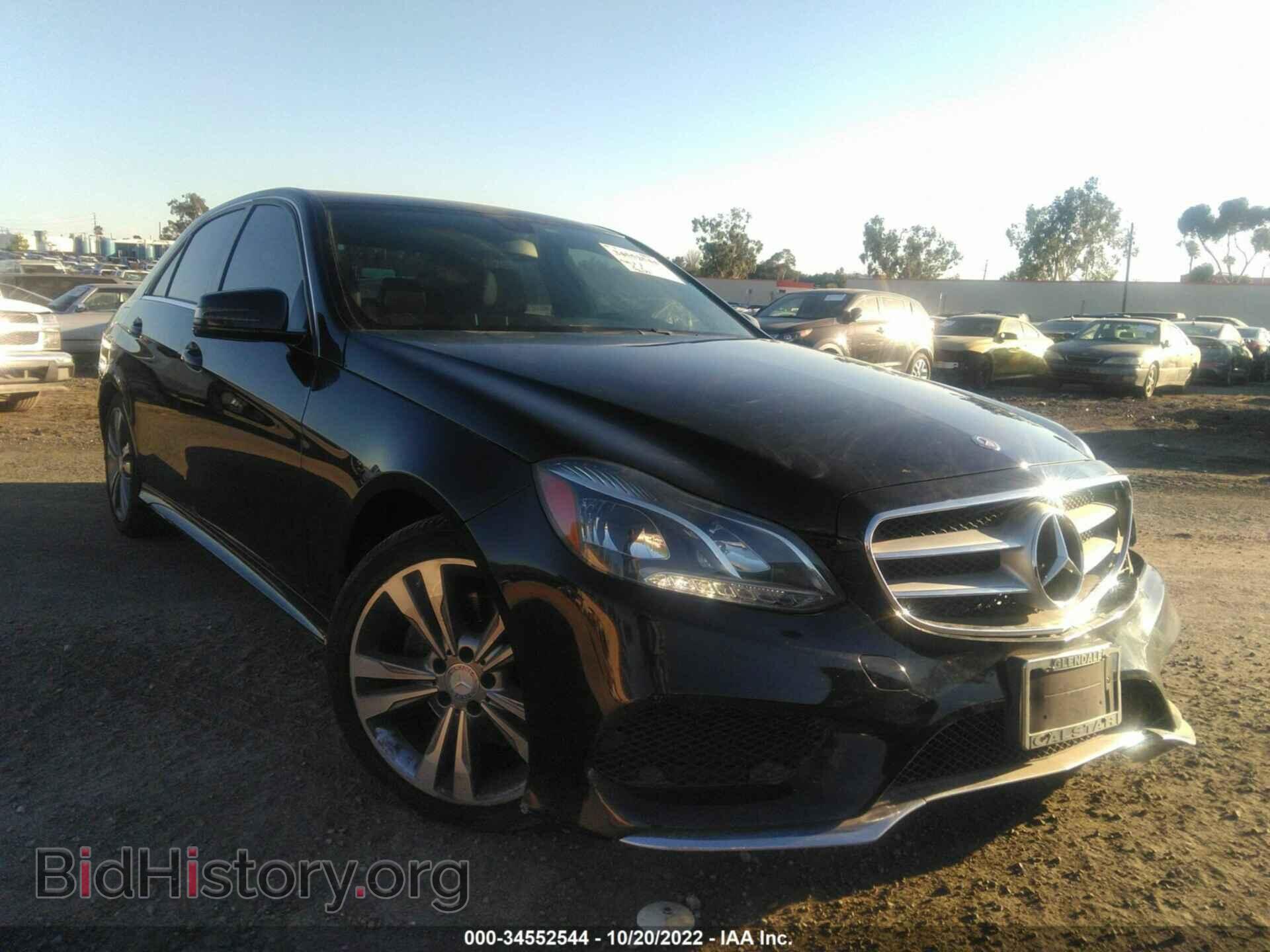 Фотография WDDHF5KBXFB098745 - MERCEDES-BENZ E-CLASS 2015