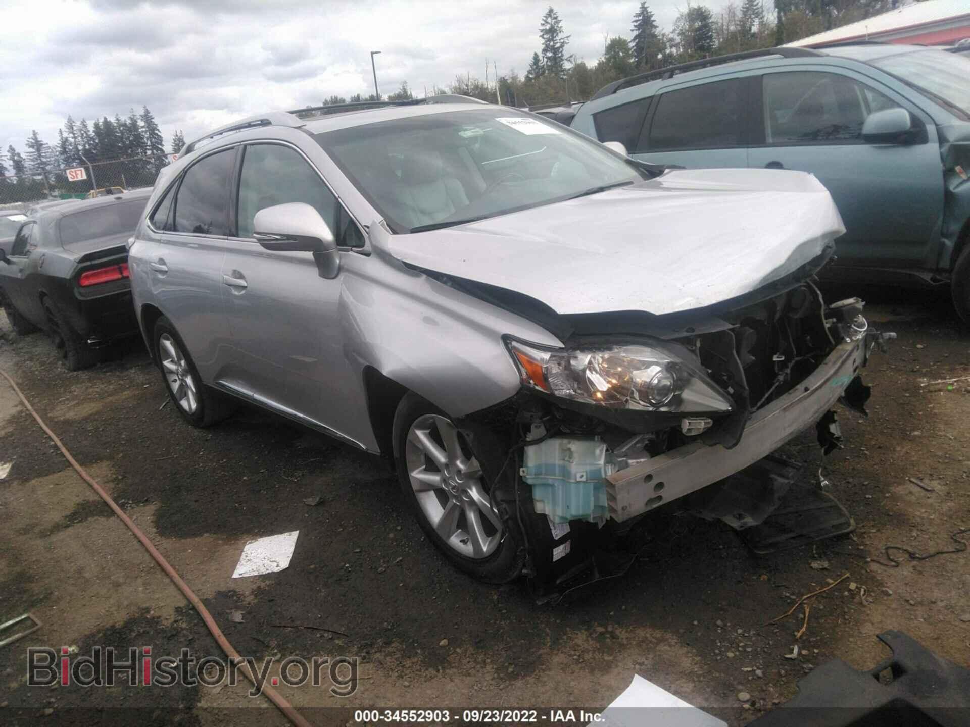 Photo 2T2BK1BAXBC100982 - LEXUS RX 350 2011