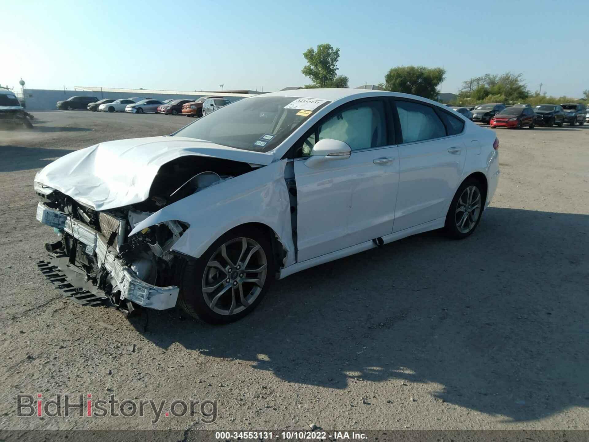2020 FORD FUSION - VIN: 3FA6P0CD5LR193891 - Фото 2