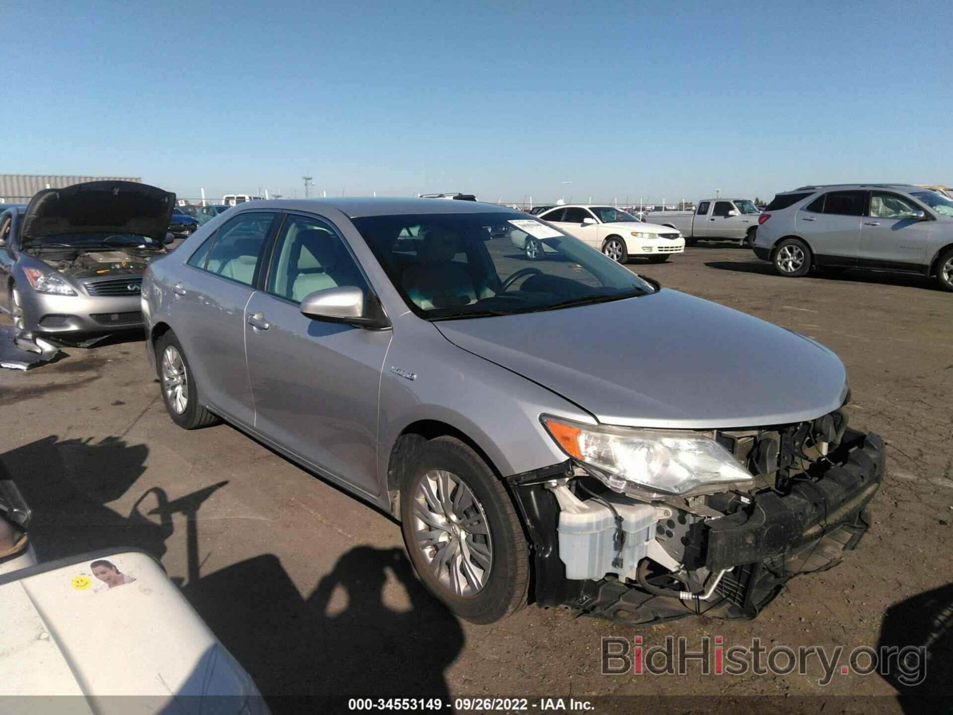 Photo 4T1BD1FK3DU076706 - TOYOTA CAMRY HYBRID 2013