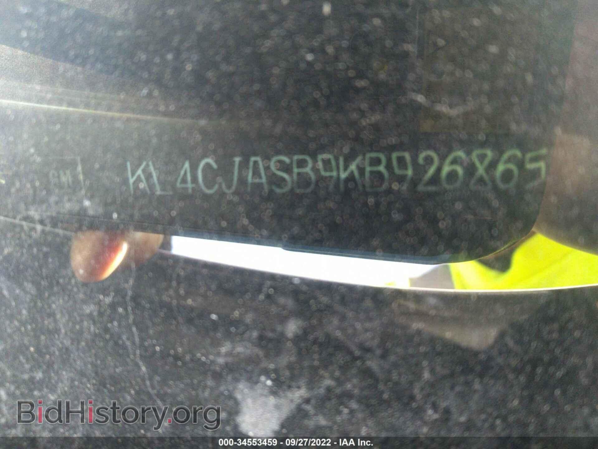 2019 BUICK ENCORE - VIN: KL4CJASB9KB926865 - Фото 9