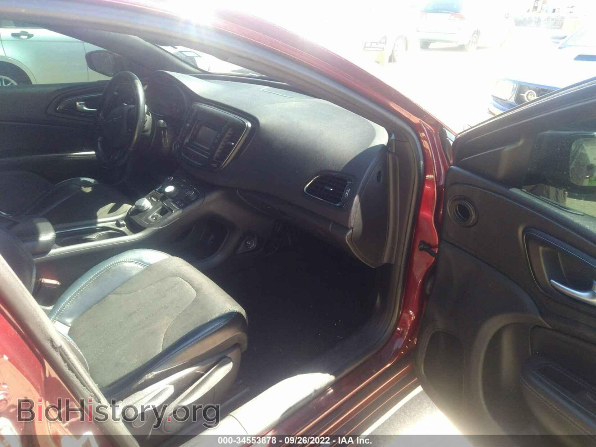 2015 CHRYSLER 200 - VIN: 1C3CCCBB0FN724162 - Фото 5