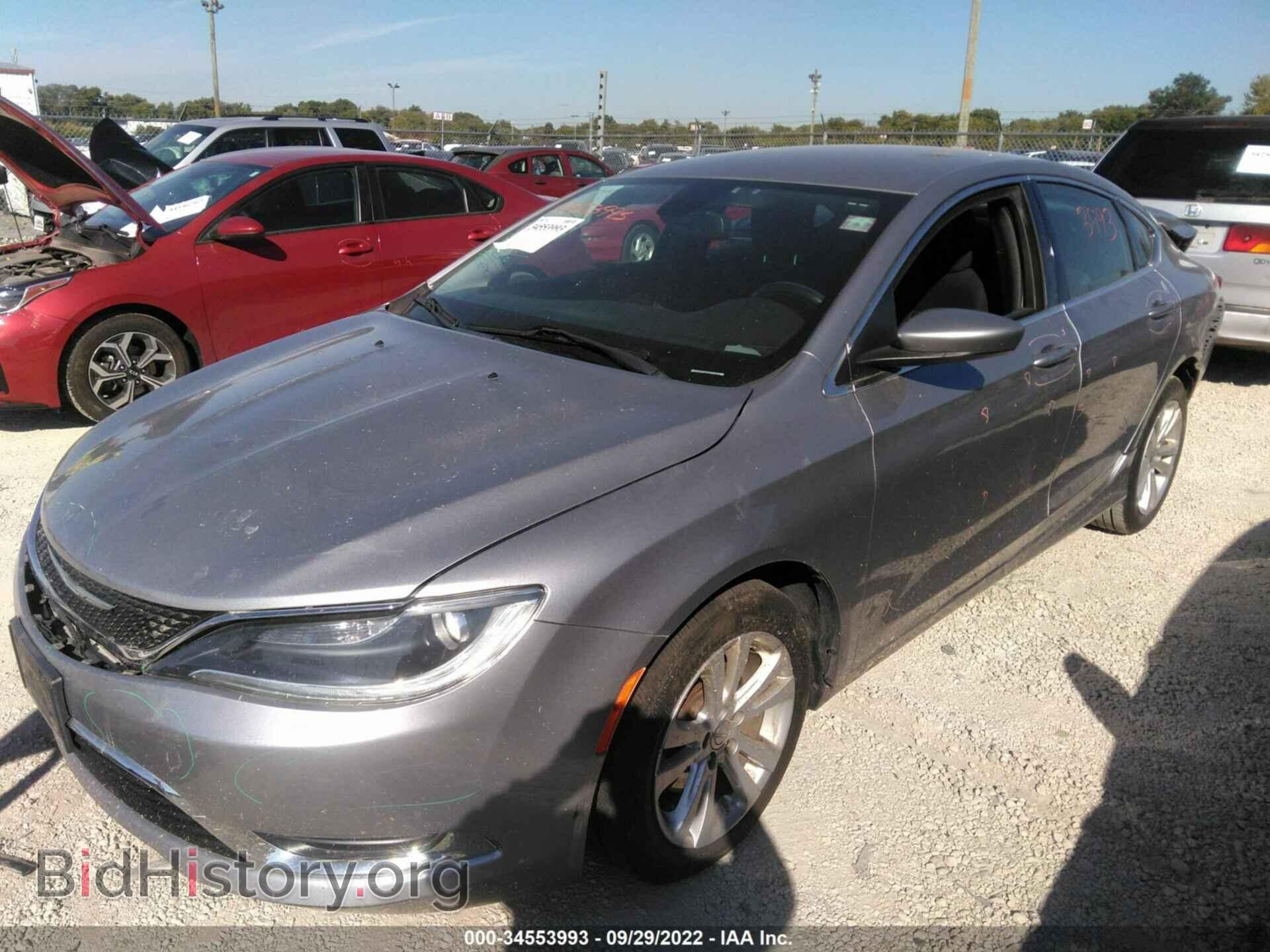 2015 CHRYSLER 200 - VIN: 1C3CCCAB8FN737534 - Фото 2