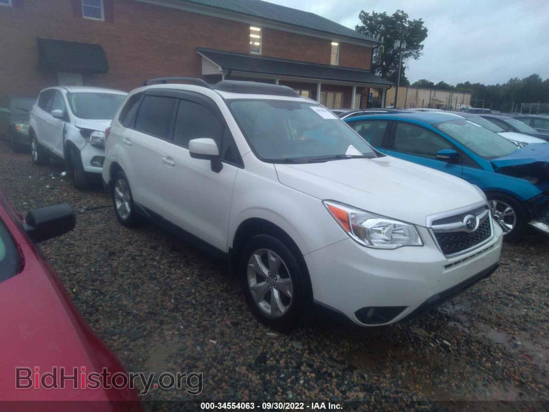 Фотография JF2SJADCXGH408907 - SUBARU FORESTER 2016
