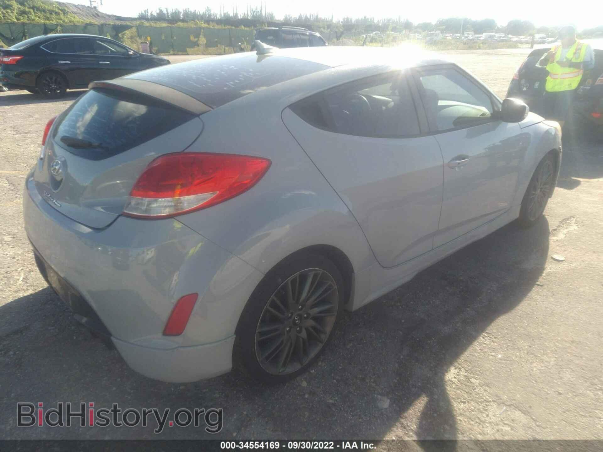 2013 HYUNDAI VELOSTER - VIN: KMHTC6AD3DU161476 - Фото 4