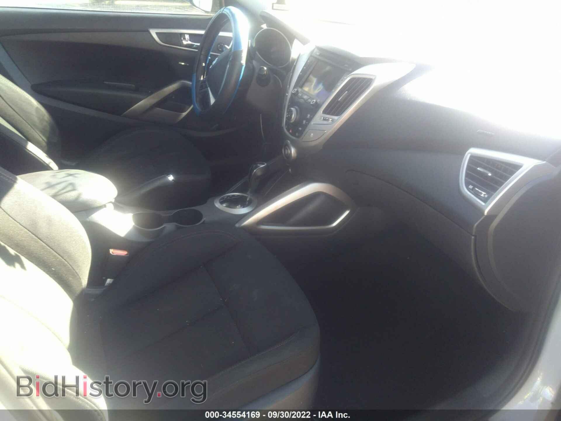 2013 HYUNDAI VELOSTER - VIN: KMHTC6AD3DU161476 - Фото 5