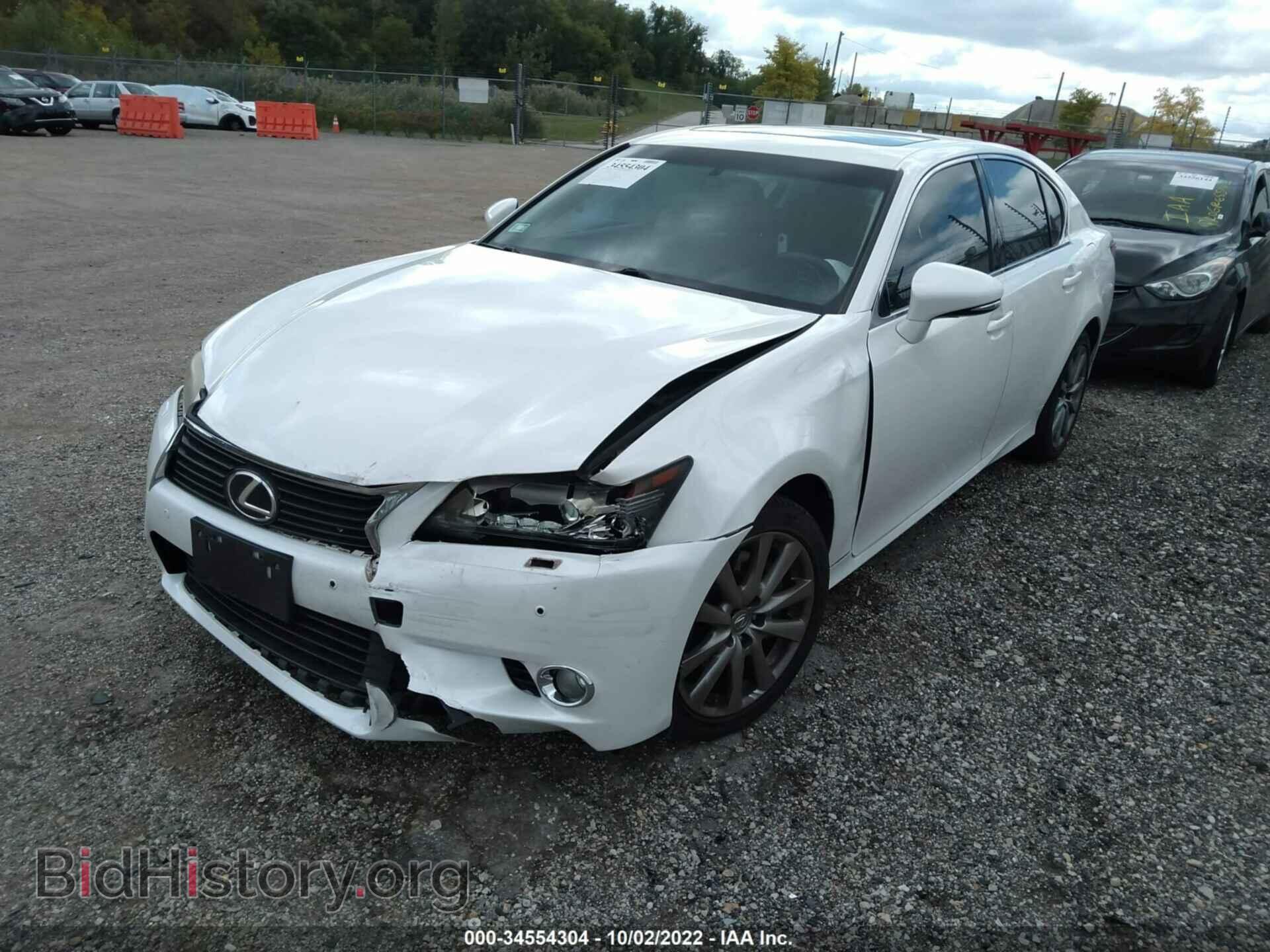 2013 LEXUS GS 350 - VIN: JTHCE1BL7D5016148 - Фото 2