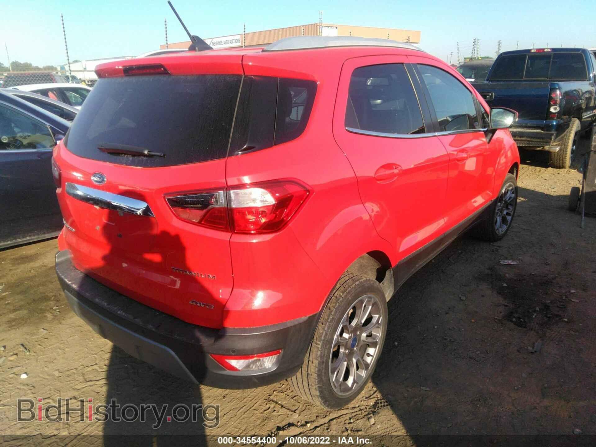 2019 FORD ECOSPORT - VIN: MAJ6S3KL1KC281455 - Фото 4