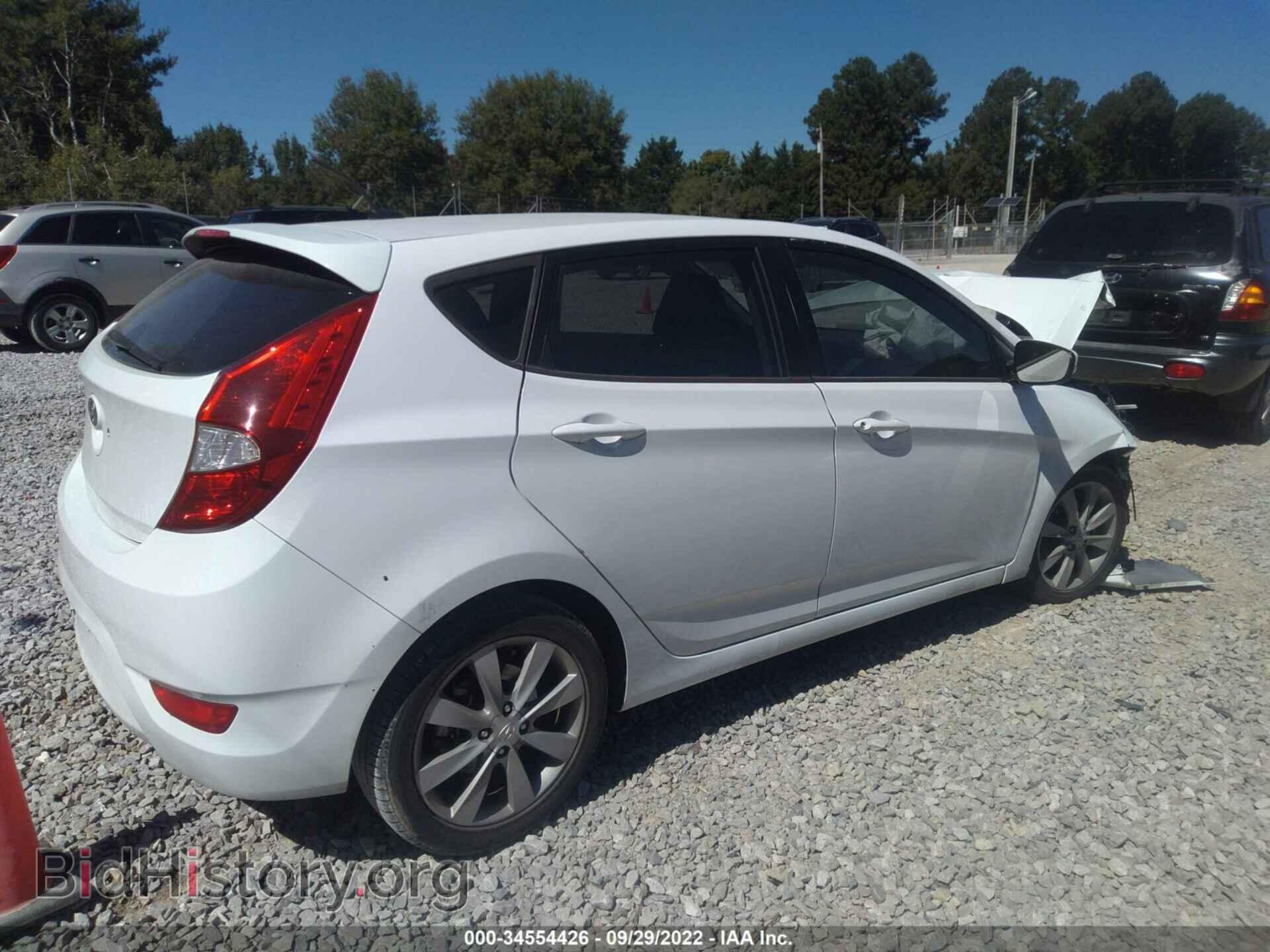 2014 HYUNDAI ACCENT - VIN: KMHCU5AE2EU189223 - Фото 4
