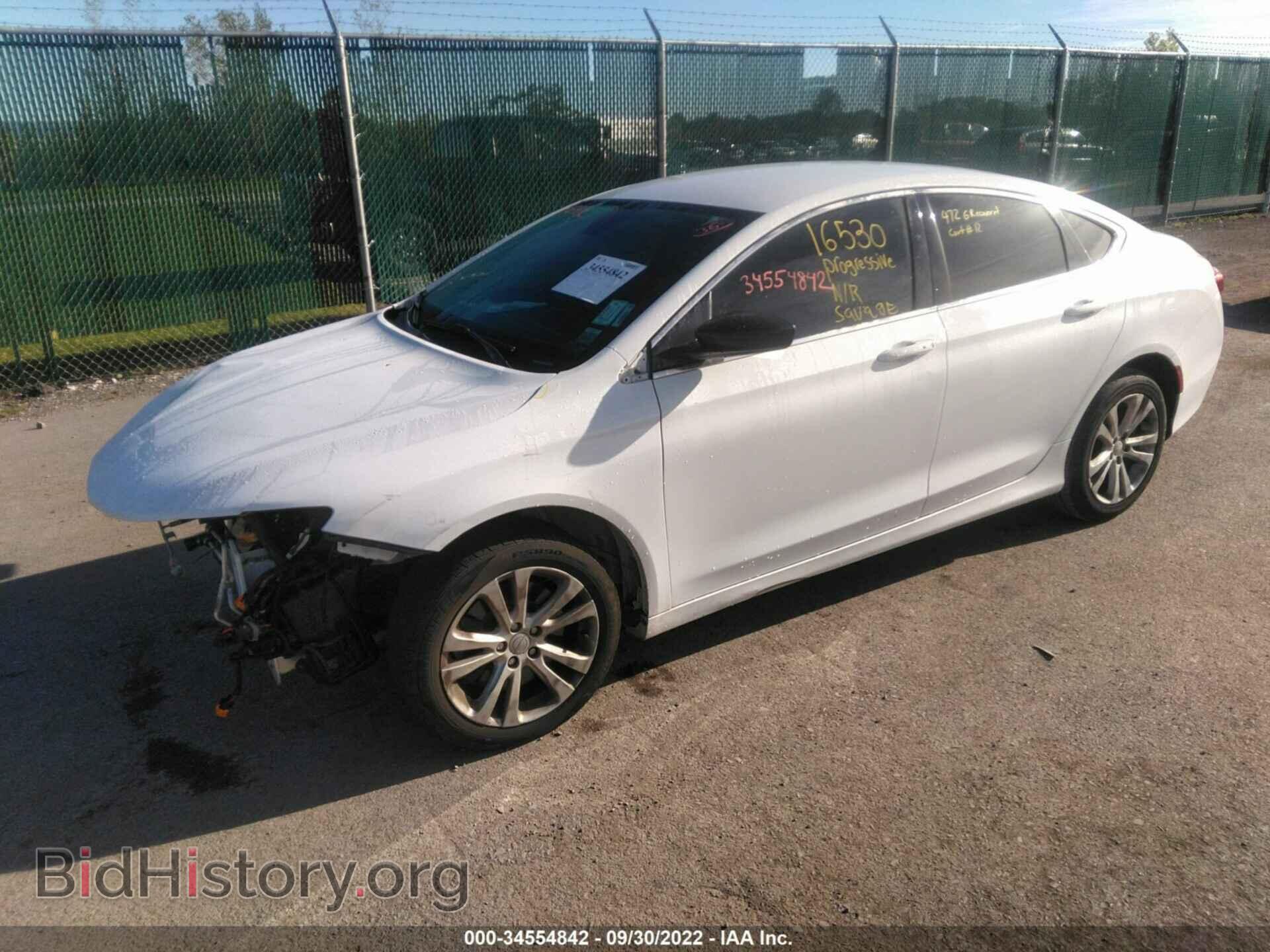 2015 CHRYSLER 200 - VIN: 1C3CCCAG9FN516472 - Фото 2