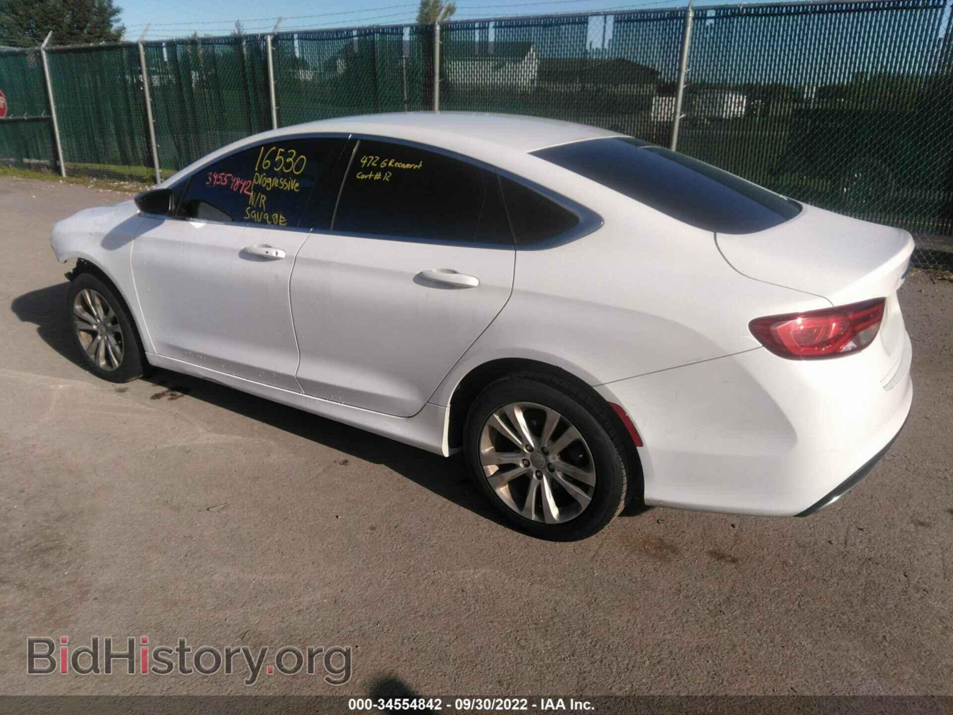 2015 CHRYSLER 200 - VIN: 1C3CCCAG9FN516472 - Фото 3