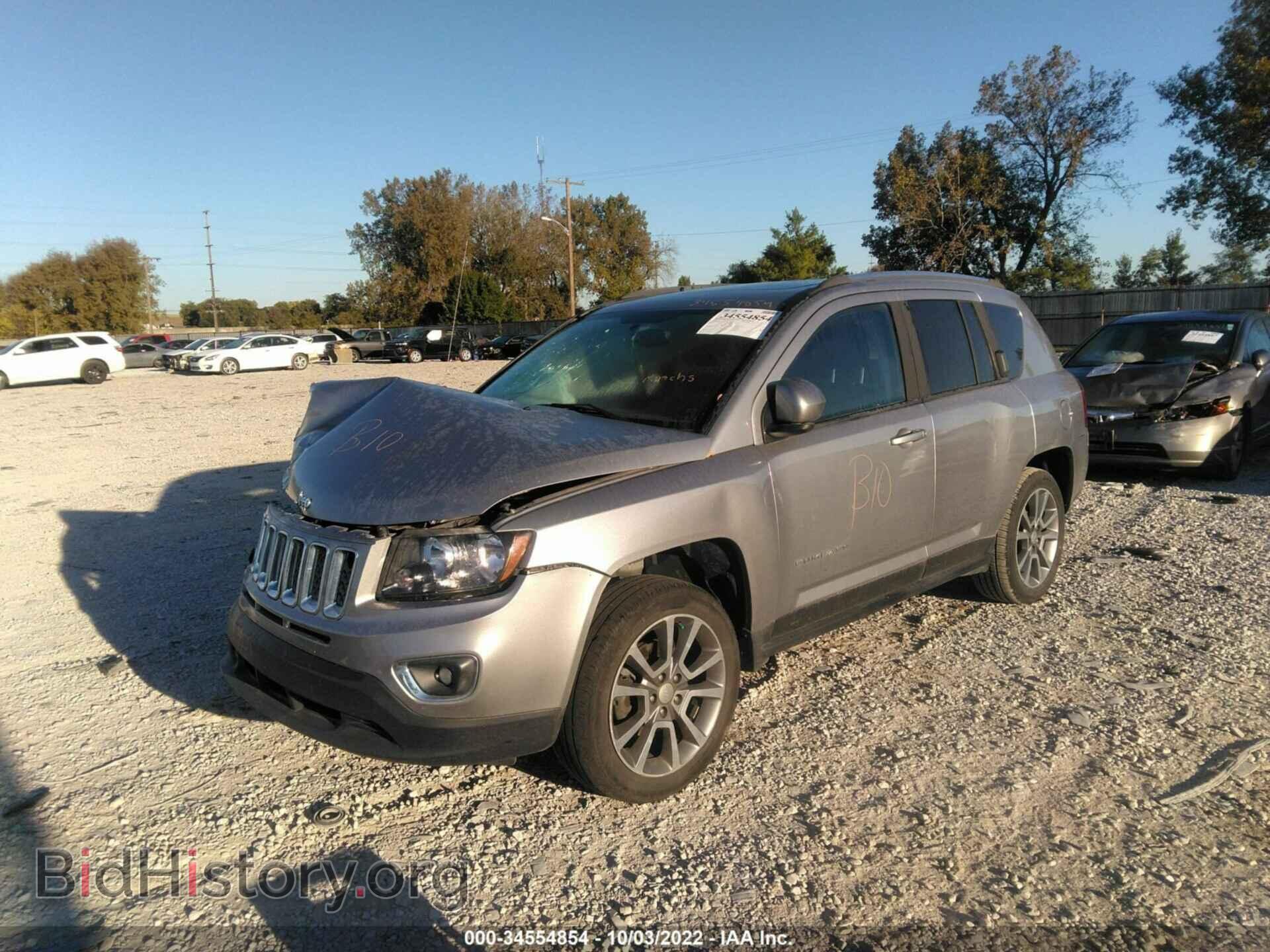 2016 JEEP COMPASS - VIN: 1C4NJCEA7GD574698 - Фото 2