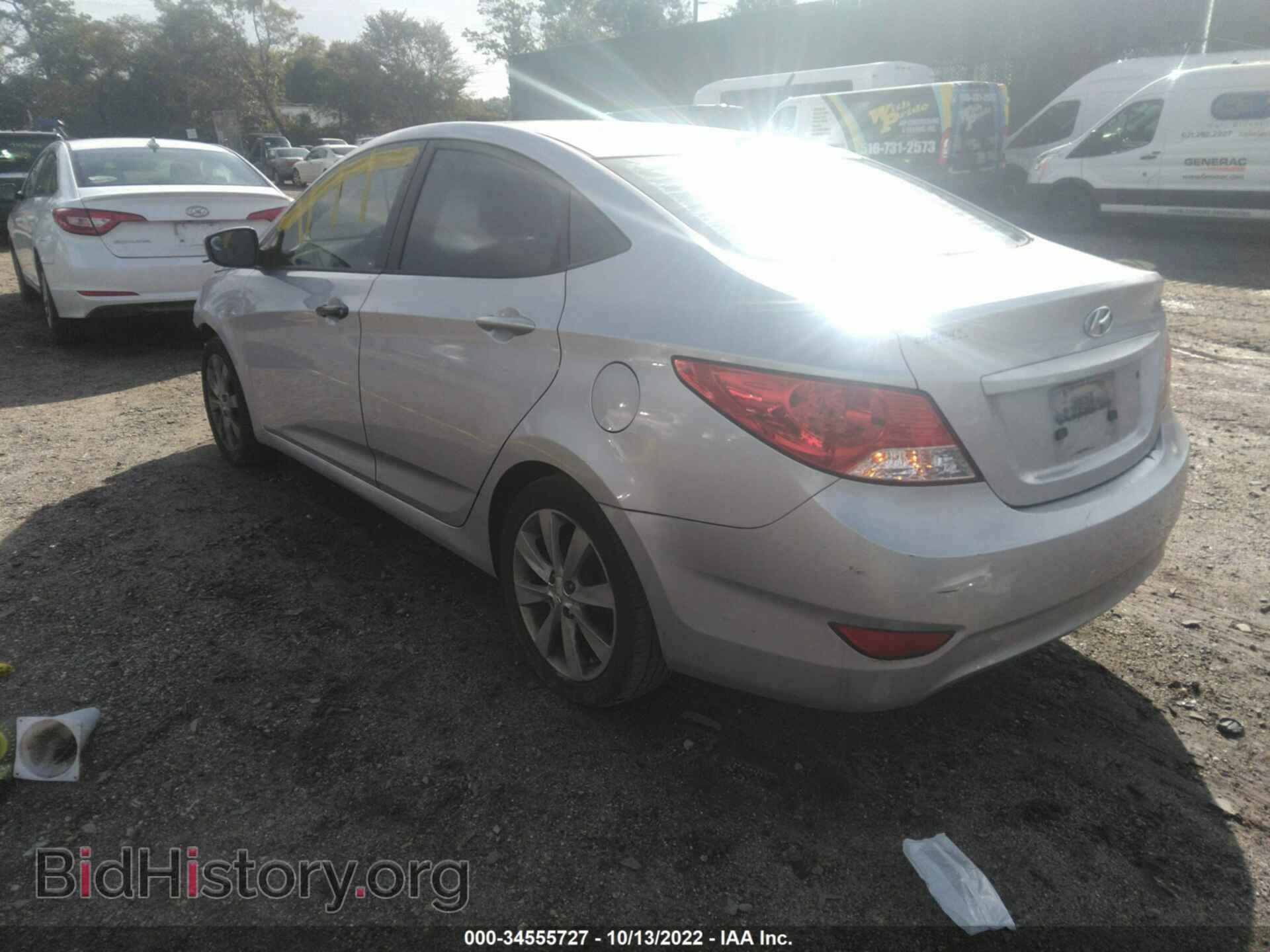 2012 HYUNDAI ACCENT - VIN: KMHCU4AE1CU237852 - Фото 3