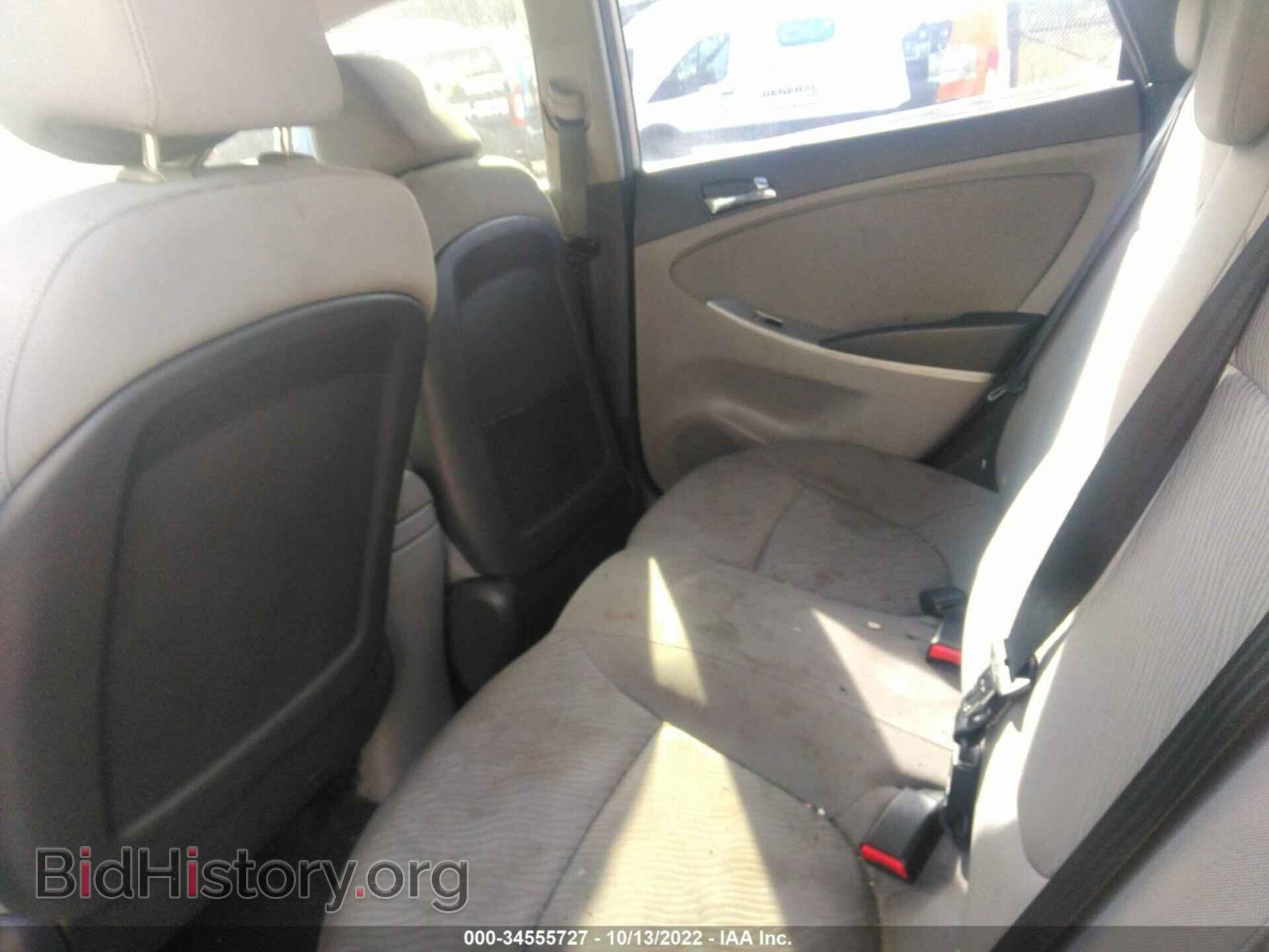 2012 HYUNDAI ACCENT - VIN: KMHCU4AE1CU237852 - Фото 8