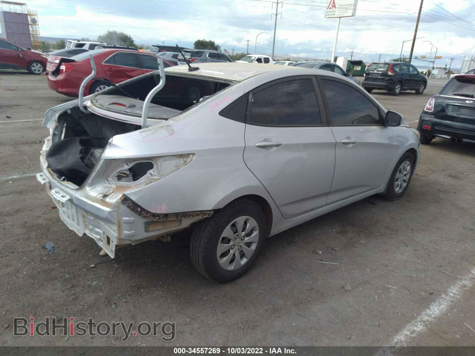 2017 HYUNDAI ACCENT - VIN: KMHCT4AE6HU346317 - Фото 4