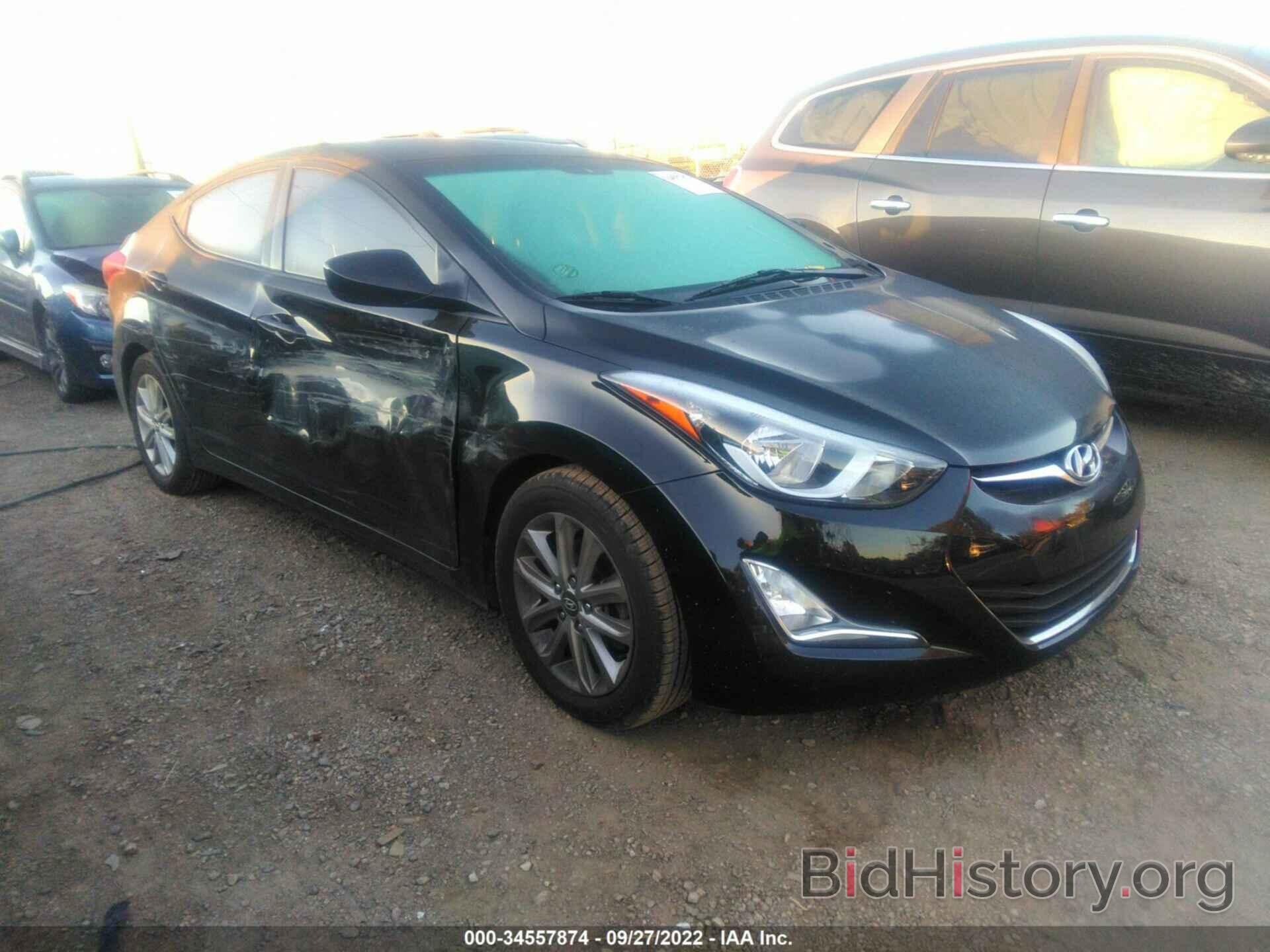 Фотография 5NPDH4AE0FH617213 - HYUNDAI ELANTRA 2015