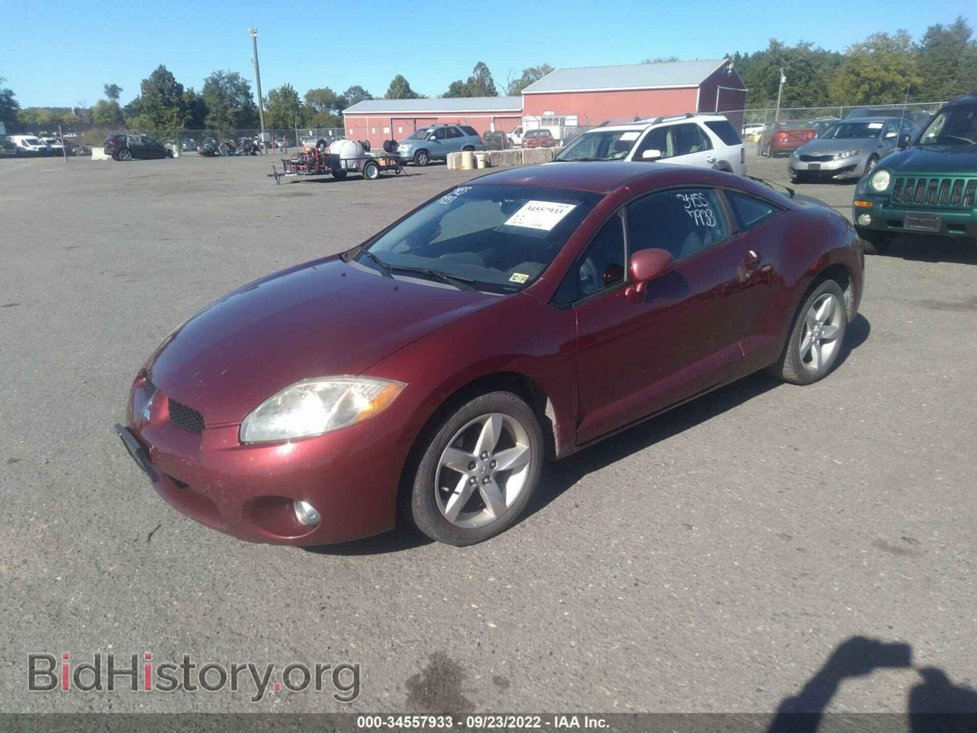 2006 MITSUBISHI ECLIPSE - VIN: 4A3AK34T46E002959 - Фото 2