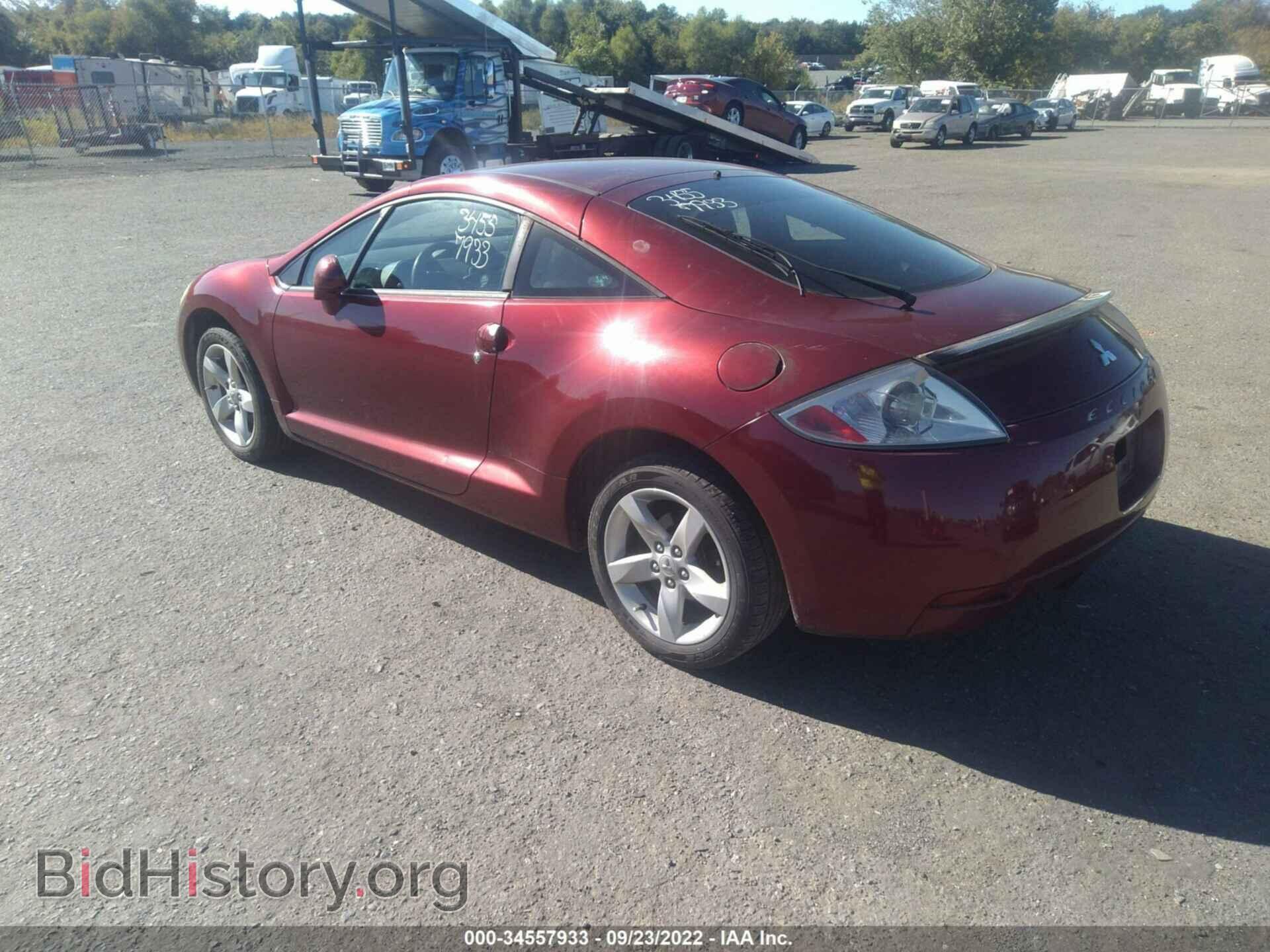 2006 MITSUBISHI ECLIPSE - VIN: 4A3AK34T46E002959 - Фото 3
