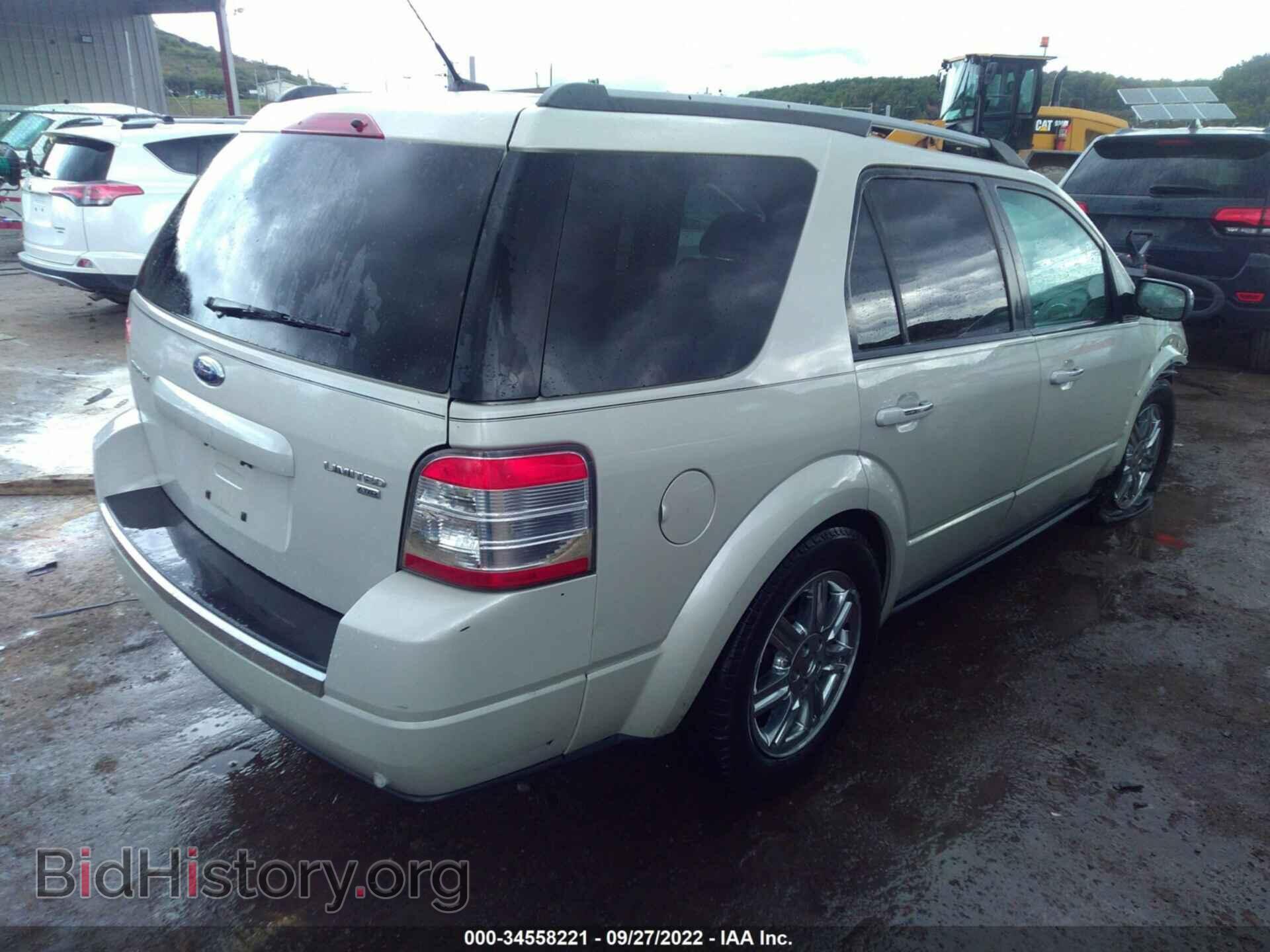 2008 FORD TAURUS X - VIN: 1FMDK06W58GA02252 - Фото 4