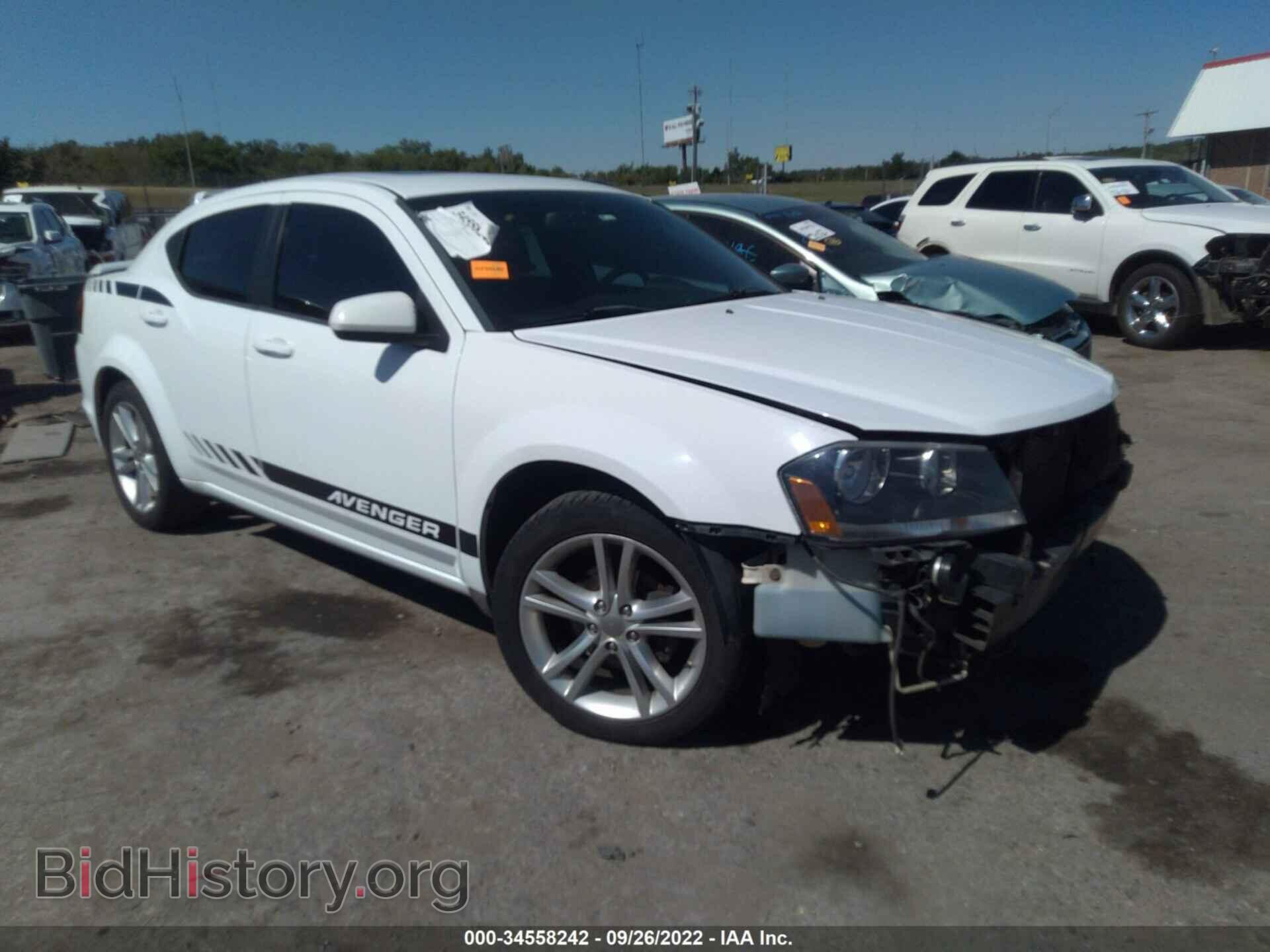 Photo 1C3CDZCB9EN223607 - DODGE AVENGER 2014