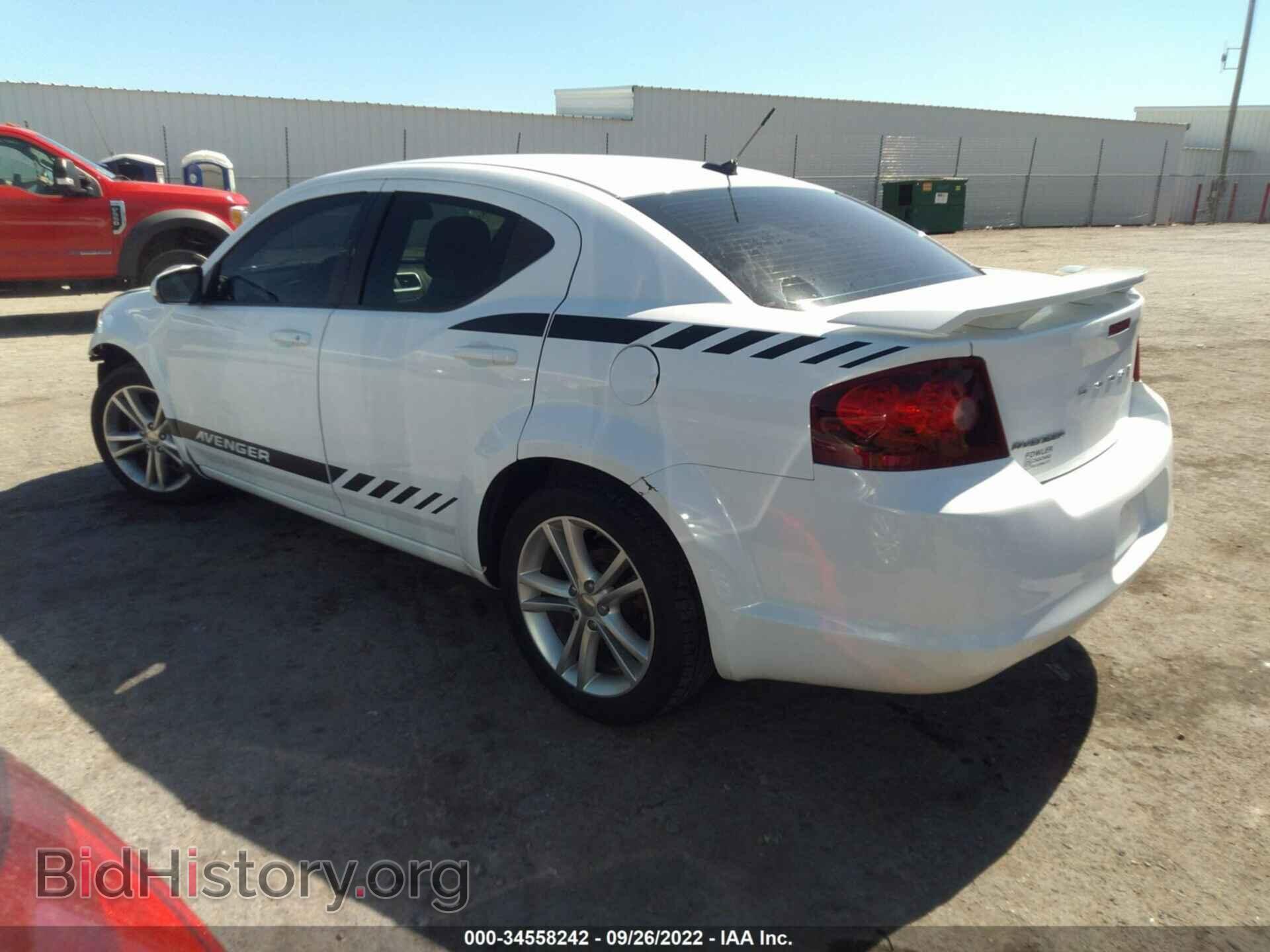 2014 DODGE AVENGER - VIN: 1C3CDZCB9EN223607 - Photo 3