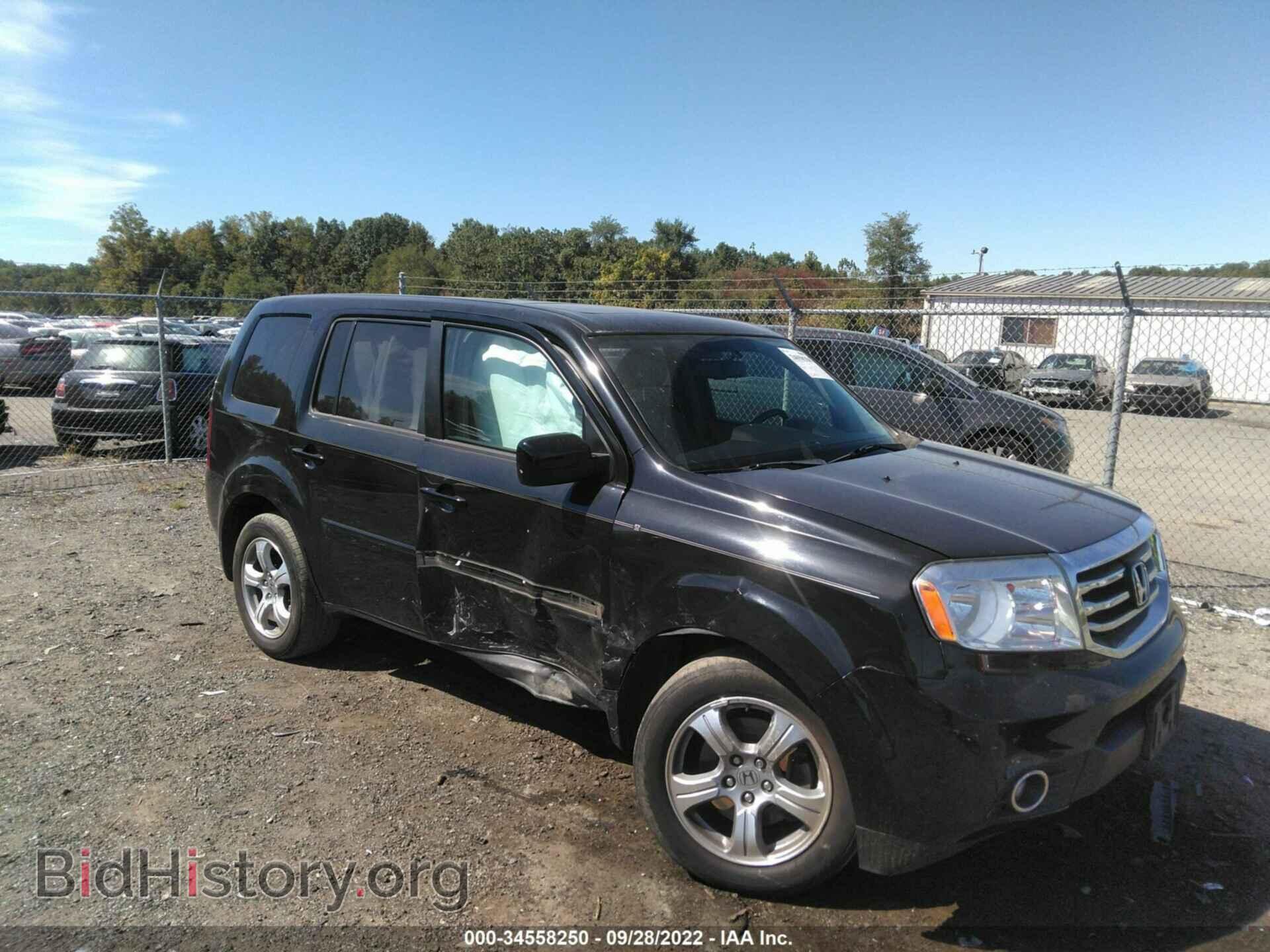 Photo 5FNYF4H76DB013904 - HONDA PILOT 2013