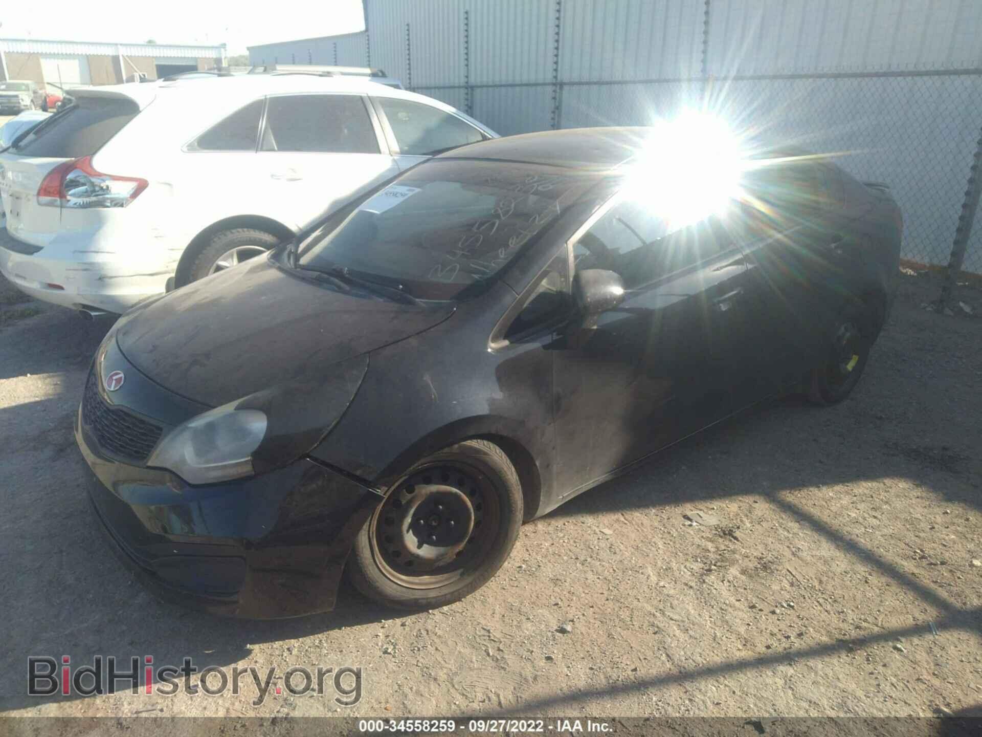 2014 KIA RIO - VIN: KNADM4A38E6330931 - Фото 2