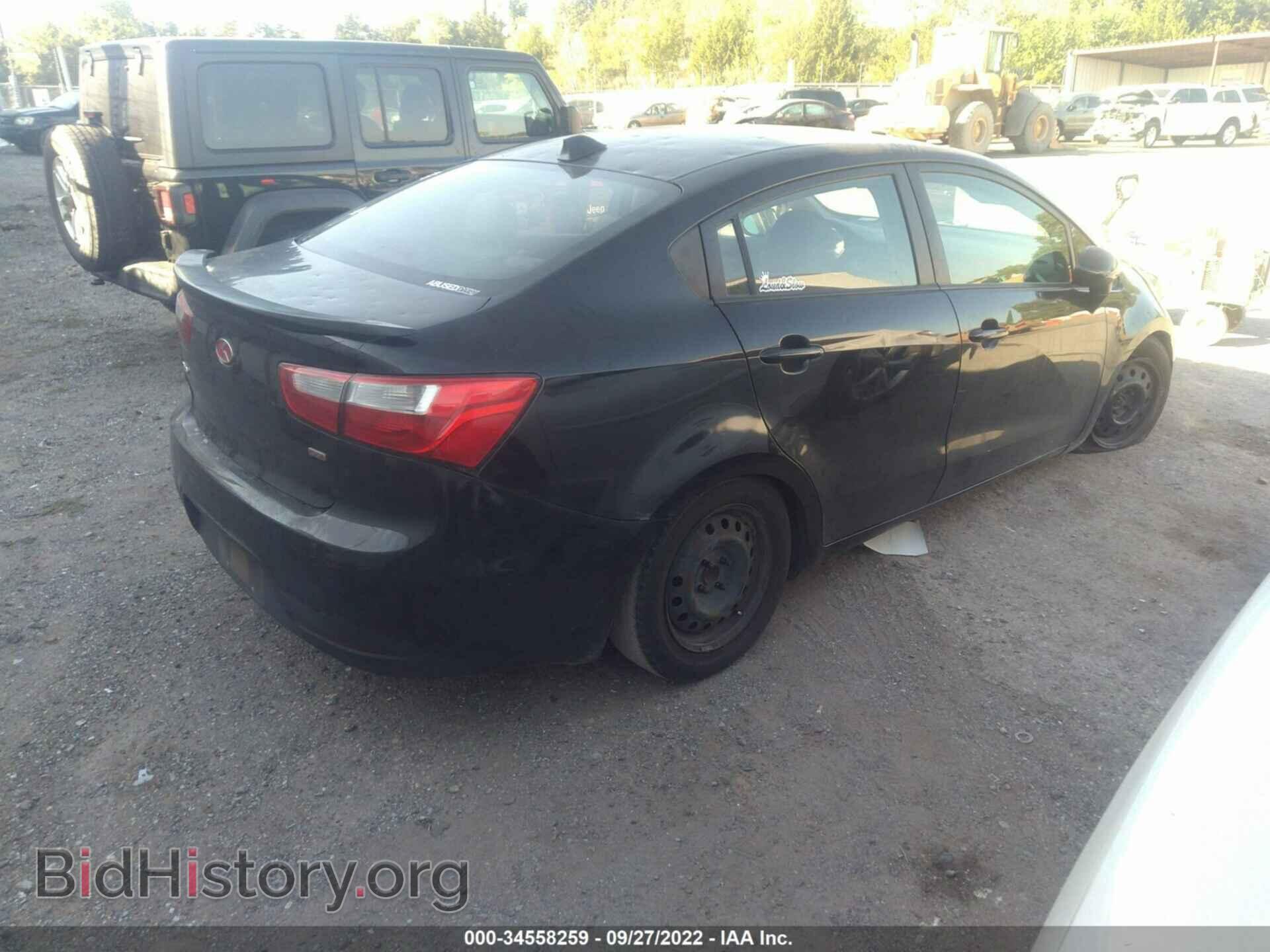 2014 KIA RIO - VIN: KNADM4A38E6330931 - Фото 4
