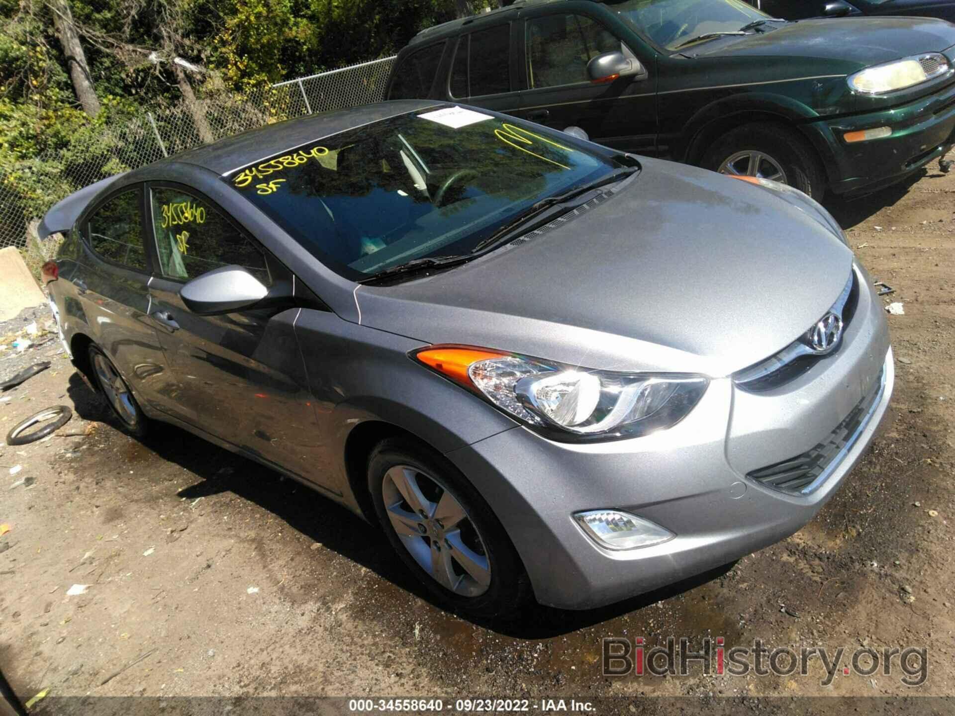 Photo KMHDH4AE9CU351249 - HYUNDAI ELANTRA 2012