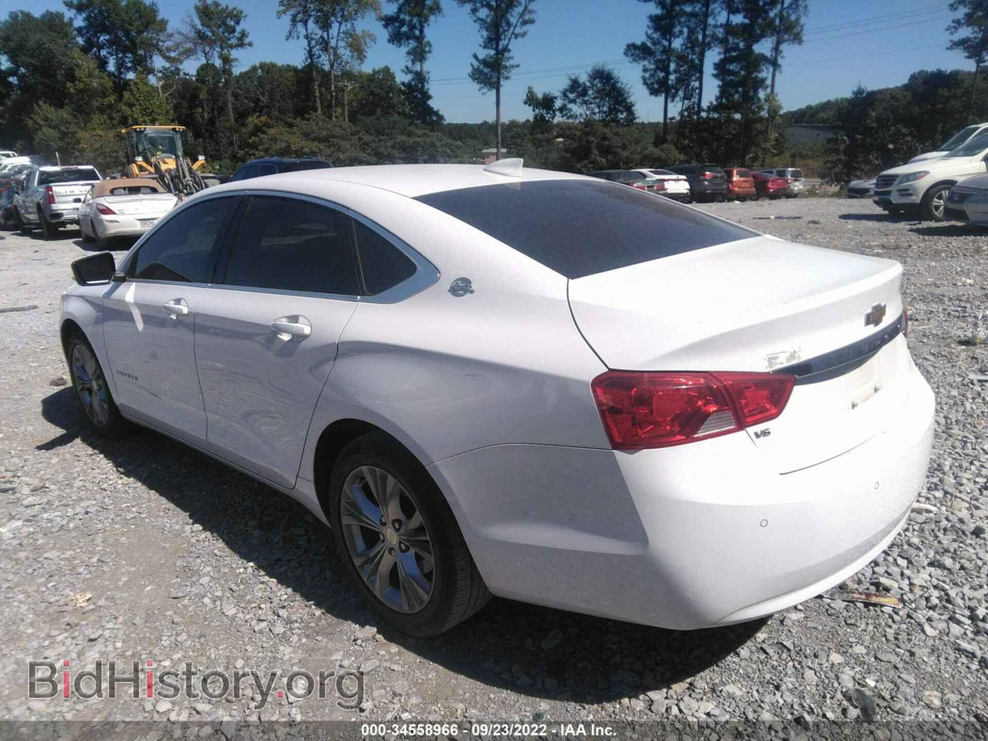 2015 CHEVROLET IMPALA - VIN: 2G1125S32F9225093 - Фото 3