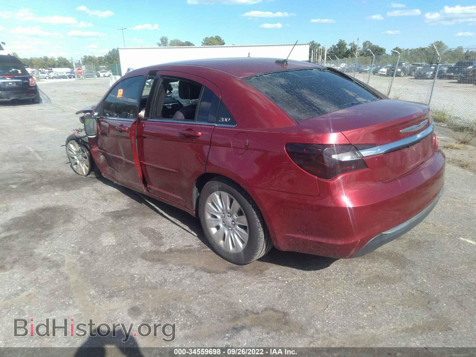 2013 CHRYSLER 200 - VIN: 1C3CCBAB6DN558979 - Фото 3