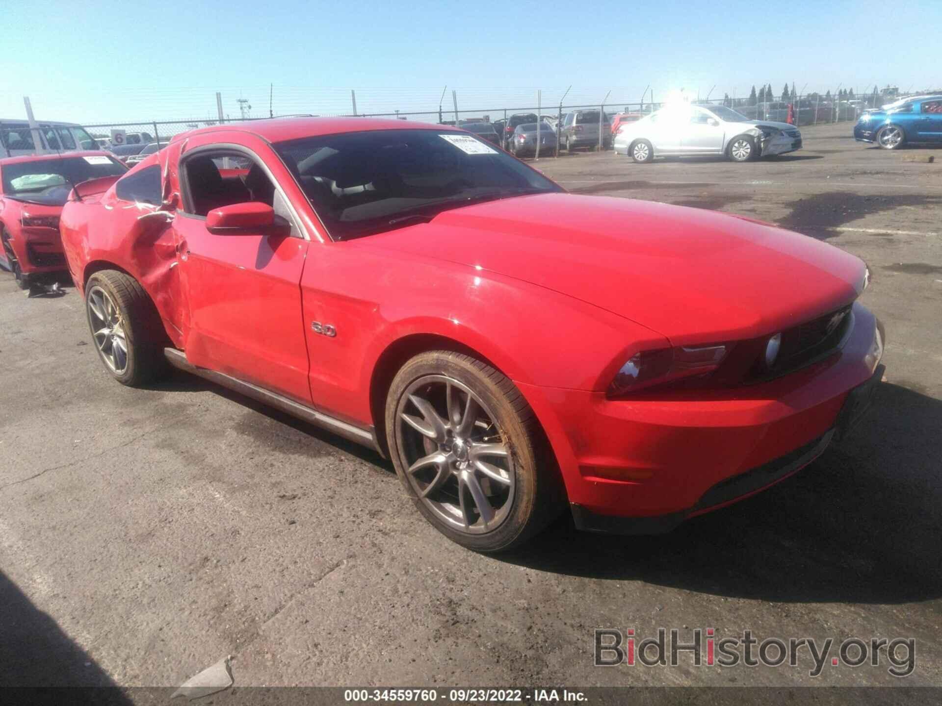 Photo 1ZVBP8CF8C5236967 - FORD MUSTANG 2012