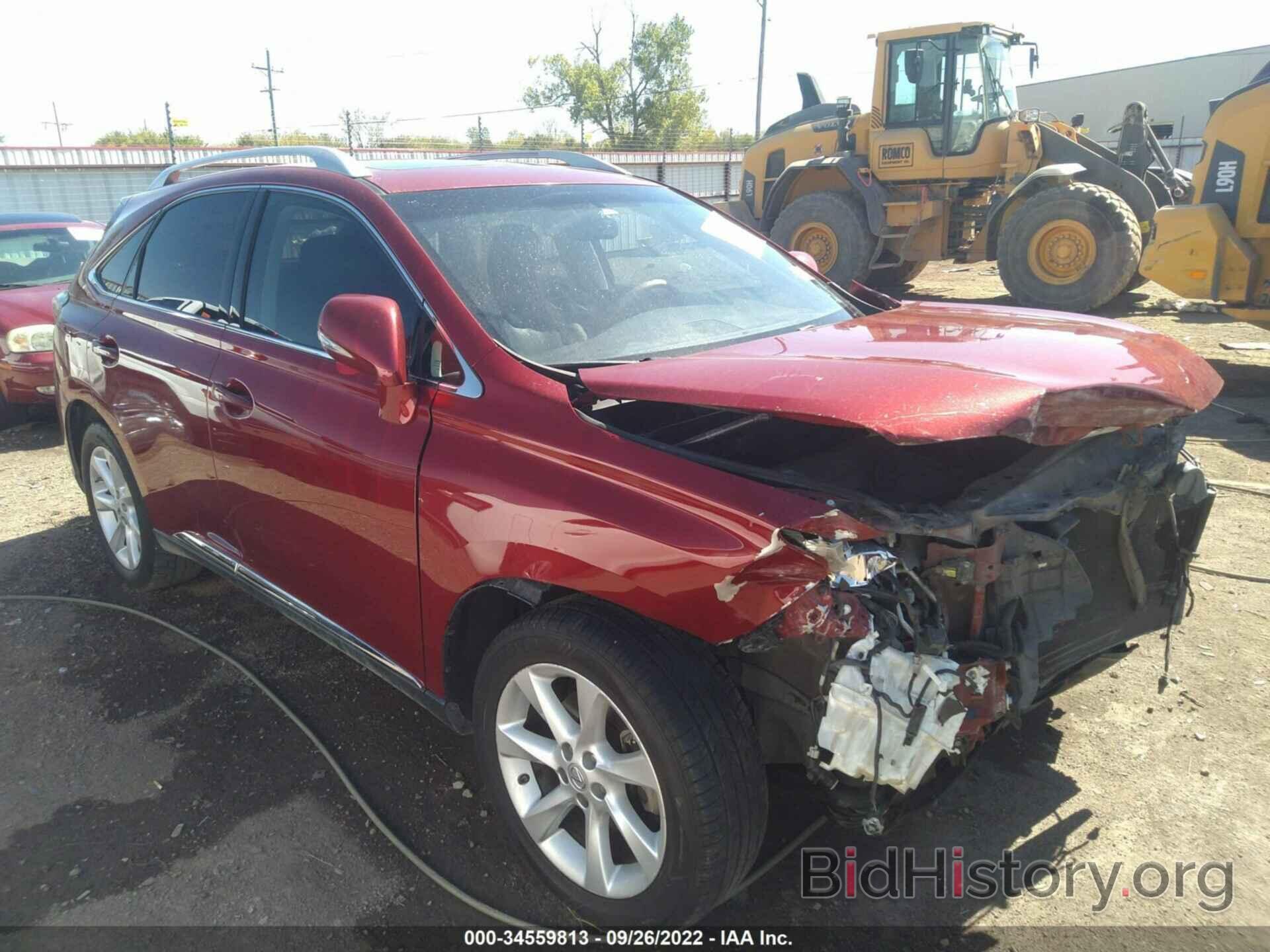 Photo 2T2ZK1BA0AC030356 - LEXUS RX 350 2010