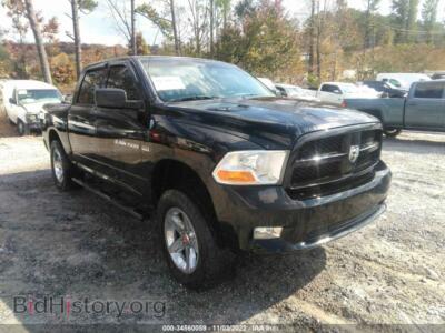 2012 RAM 1500 Express, black — VIN 1C6RD7KT5CS325285, IAAI