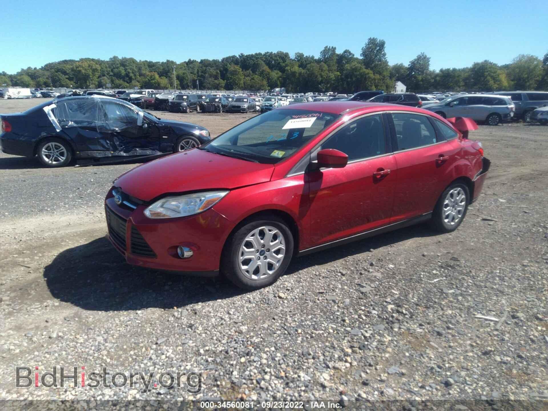 2012 FORD FOCUS - VIN: 1FAHP3F20CL307279 - Фото 2