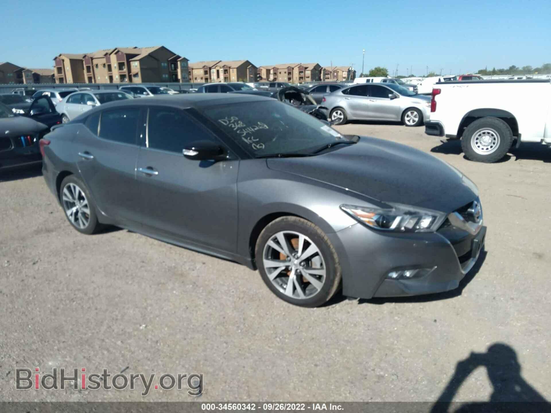 Photo 1N4AA6AP4HC405438 - NISSAN MAXIMA 2017