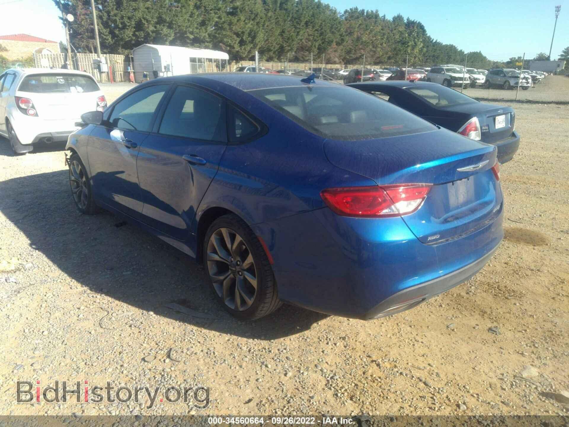 2015 CHRYSLER 200 - VIN: 1C3CCCDG2FN512176 - Фото 3