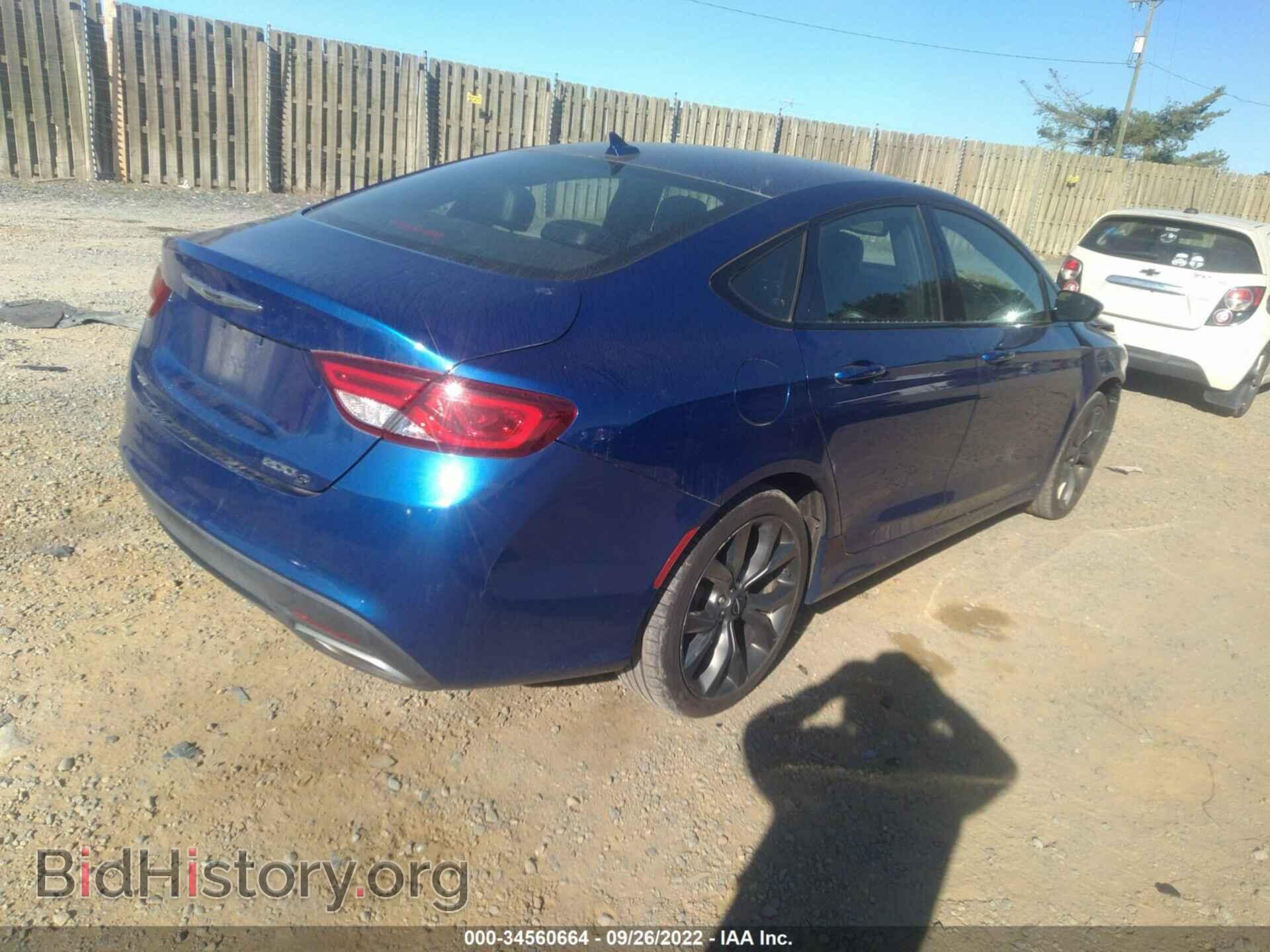 2015 CHRYSLER 200 - VIN: 1C3CCCDG2FN512176 - Фото 4