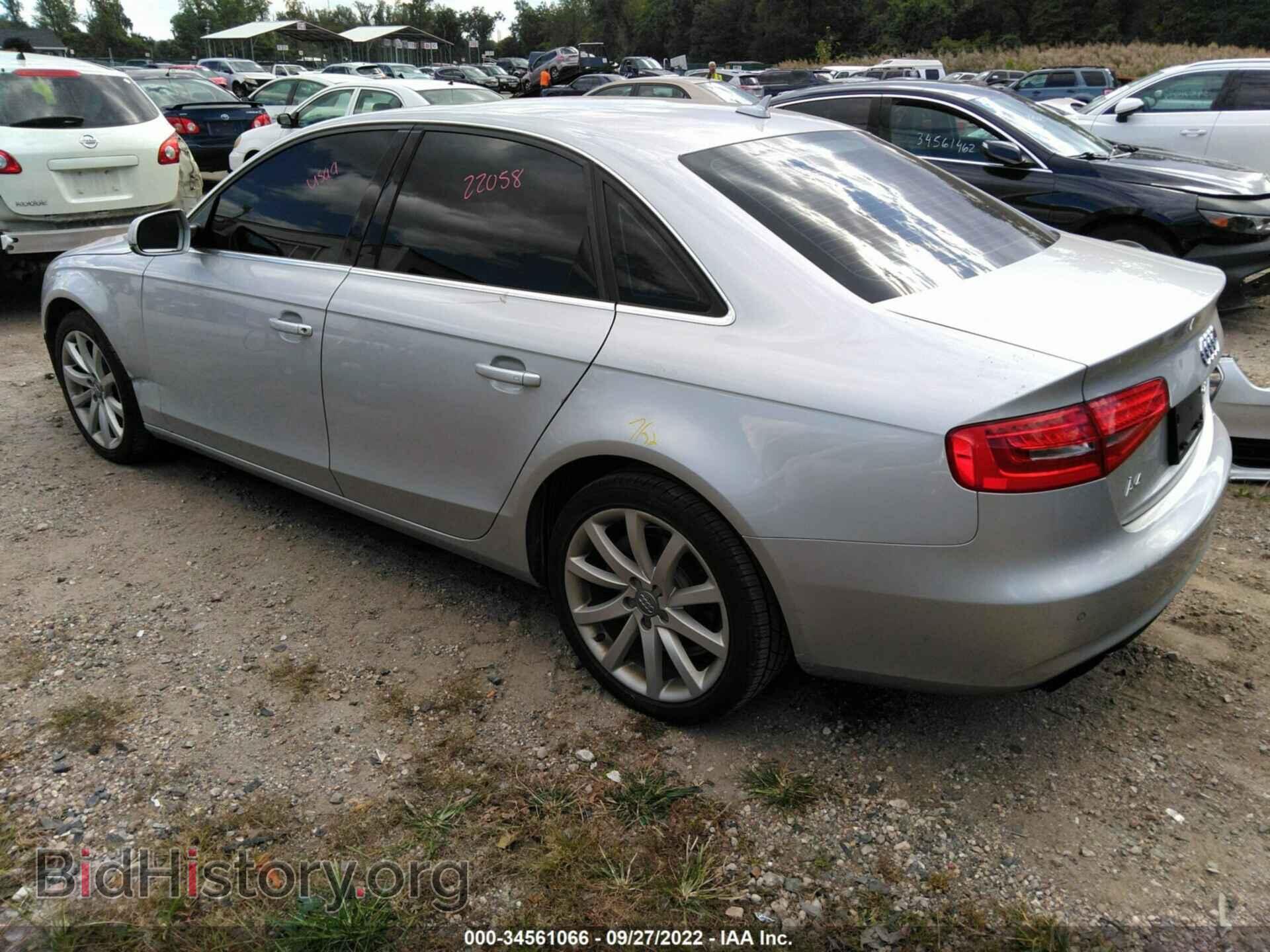2013 AUDI A4 - VIN: WAUEFAFL5DN009892 - Photo 3