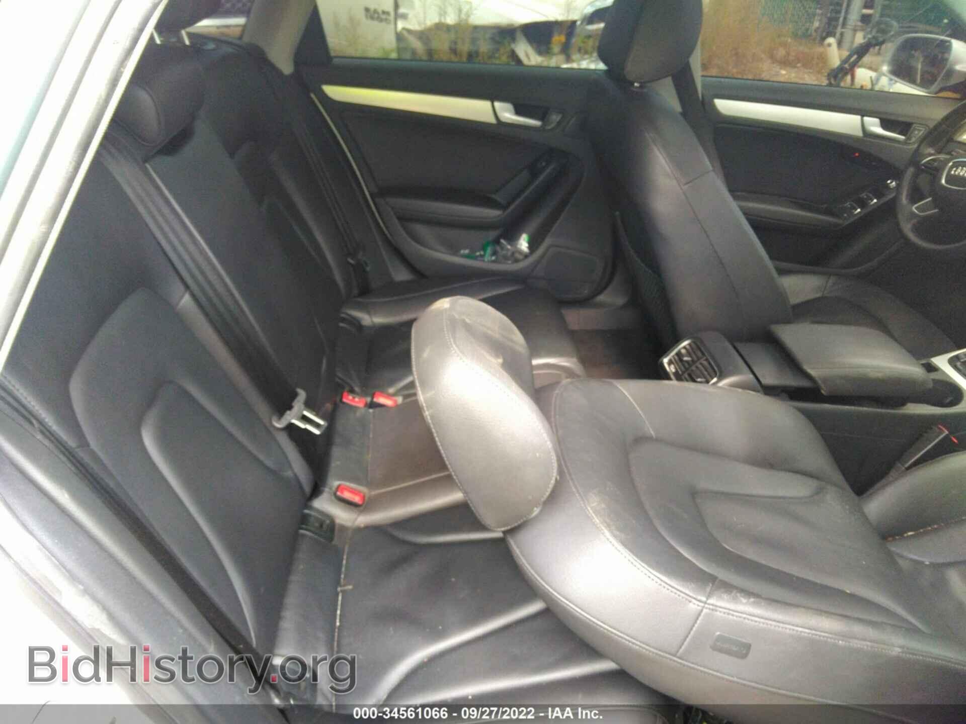 2013 AUDI A4 - VIN: WAUEFAFL5DN009892 - Photo 8