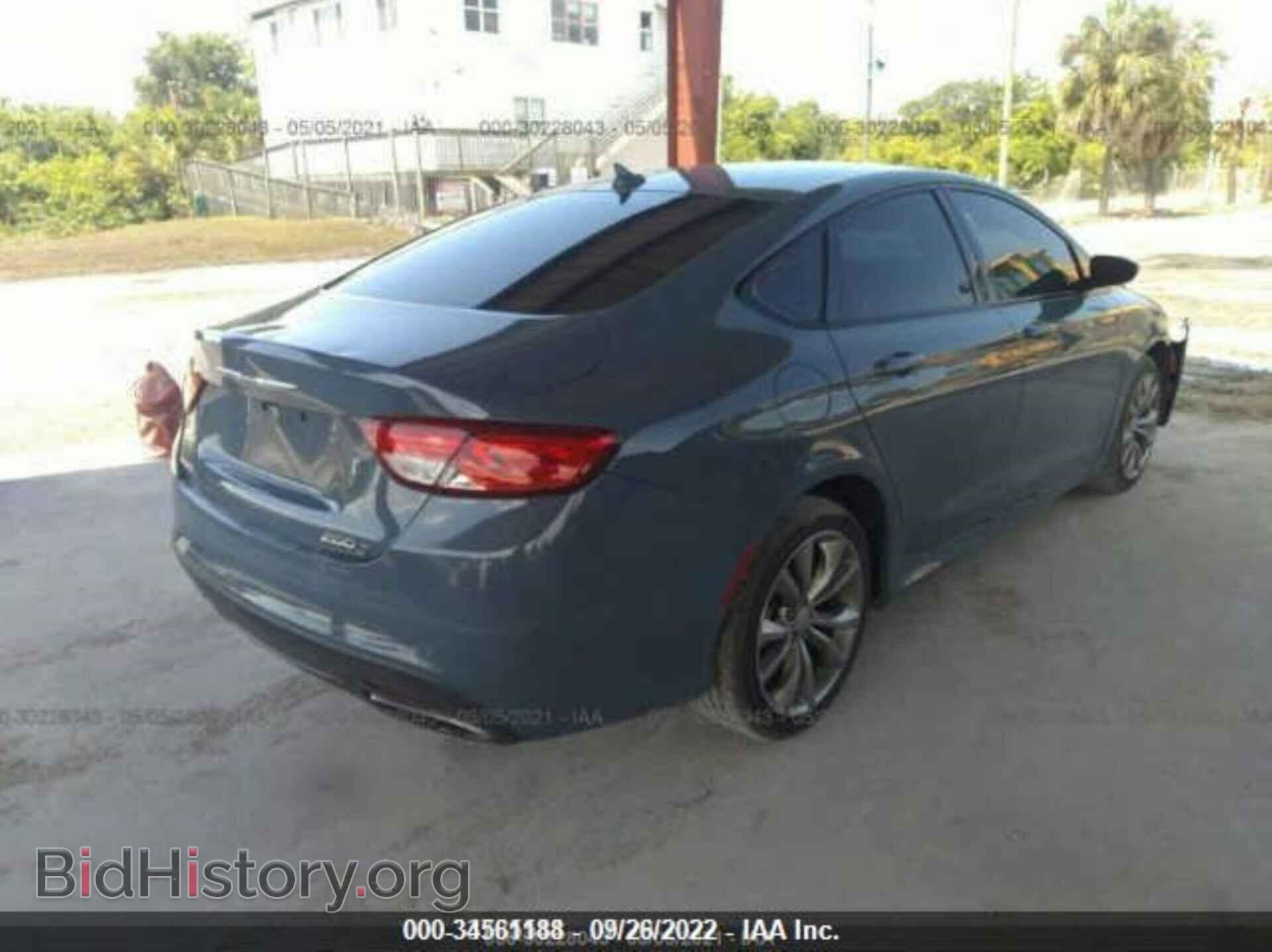 2015 CHRYSLER 200 - VIN: 1C3CCCBB1FN561795 - Фото 4