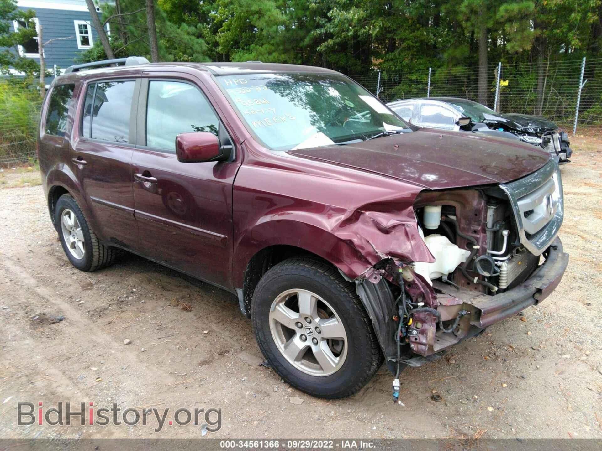 Фотография 5FNYF48479B010927 - HONDA PILOT 2009