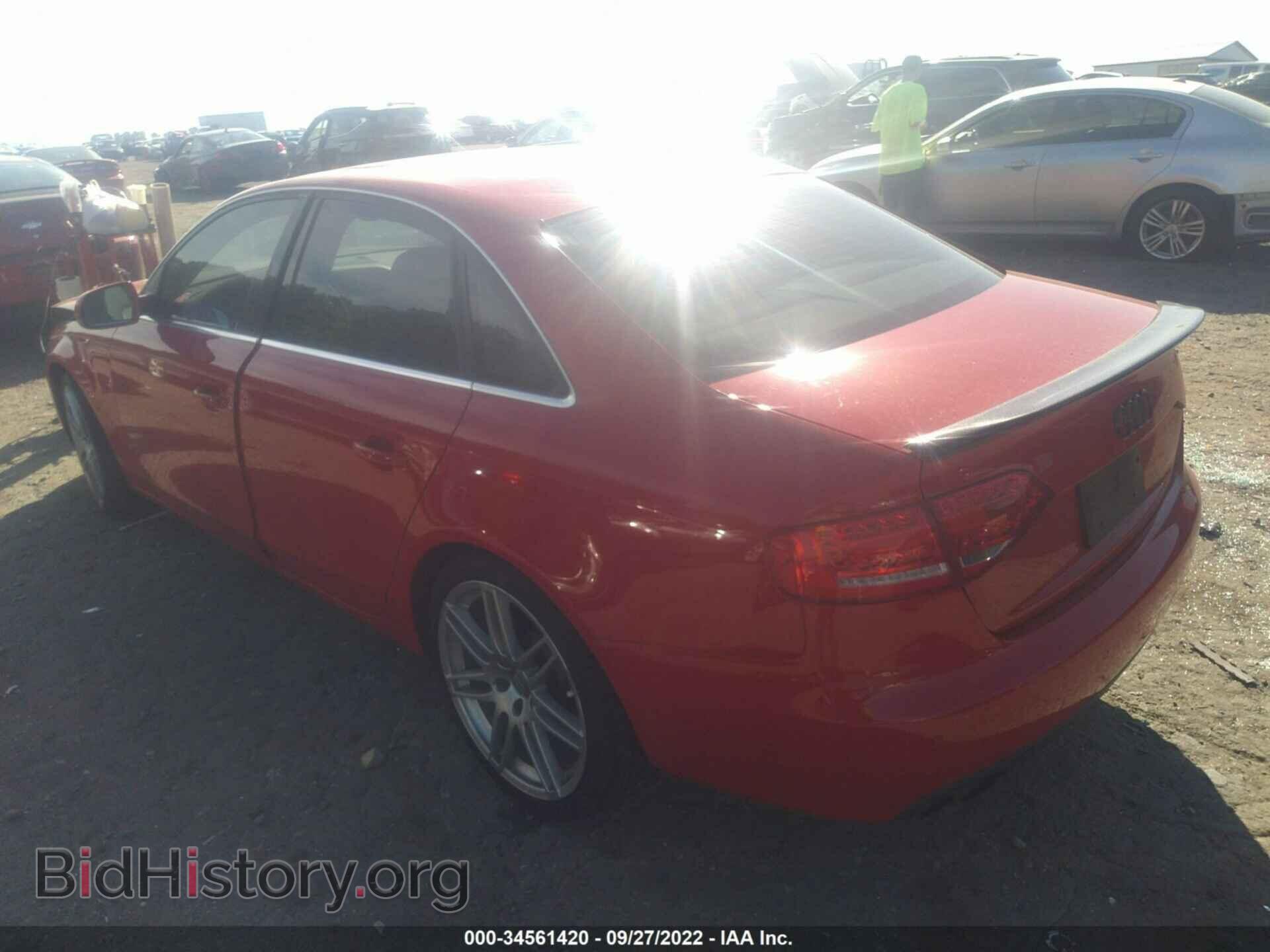 2011 AUDI A4 - VIN: WAUKFAFL0BN044470 - Фото 3