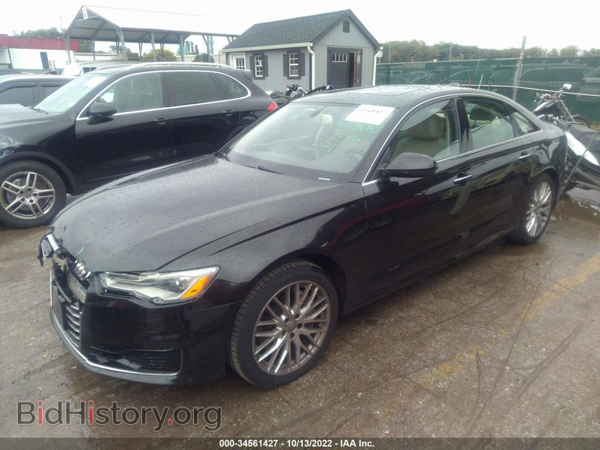 2016 AUDI A6 - VIN: WAUGFAFC6GN009364 - Фото 2
