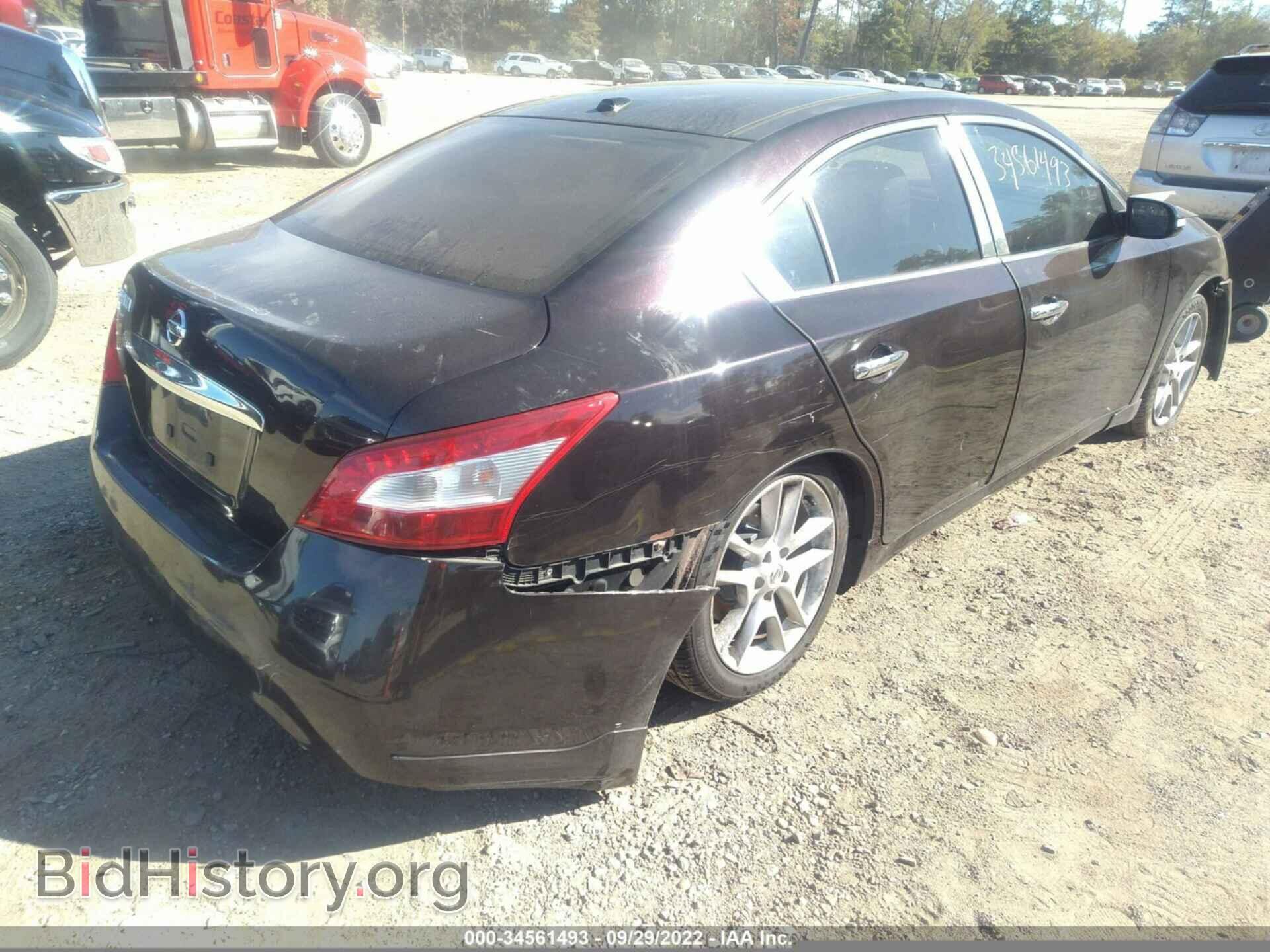 2011 NISSAN MAXIMA - VIN: 1N4AA5AP1BC843738 - Фото 4