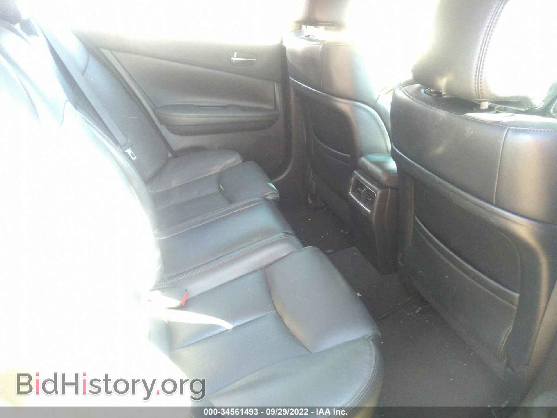 2011 NISSAN MAXIMA - VIN: 1N4AA5AP1BC843738 - Фото 8