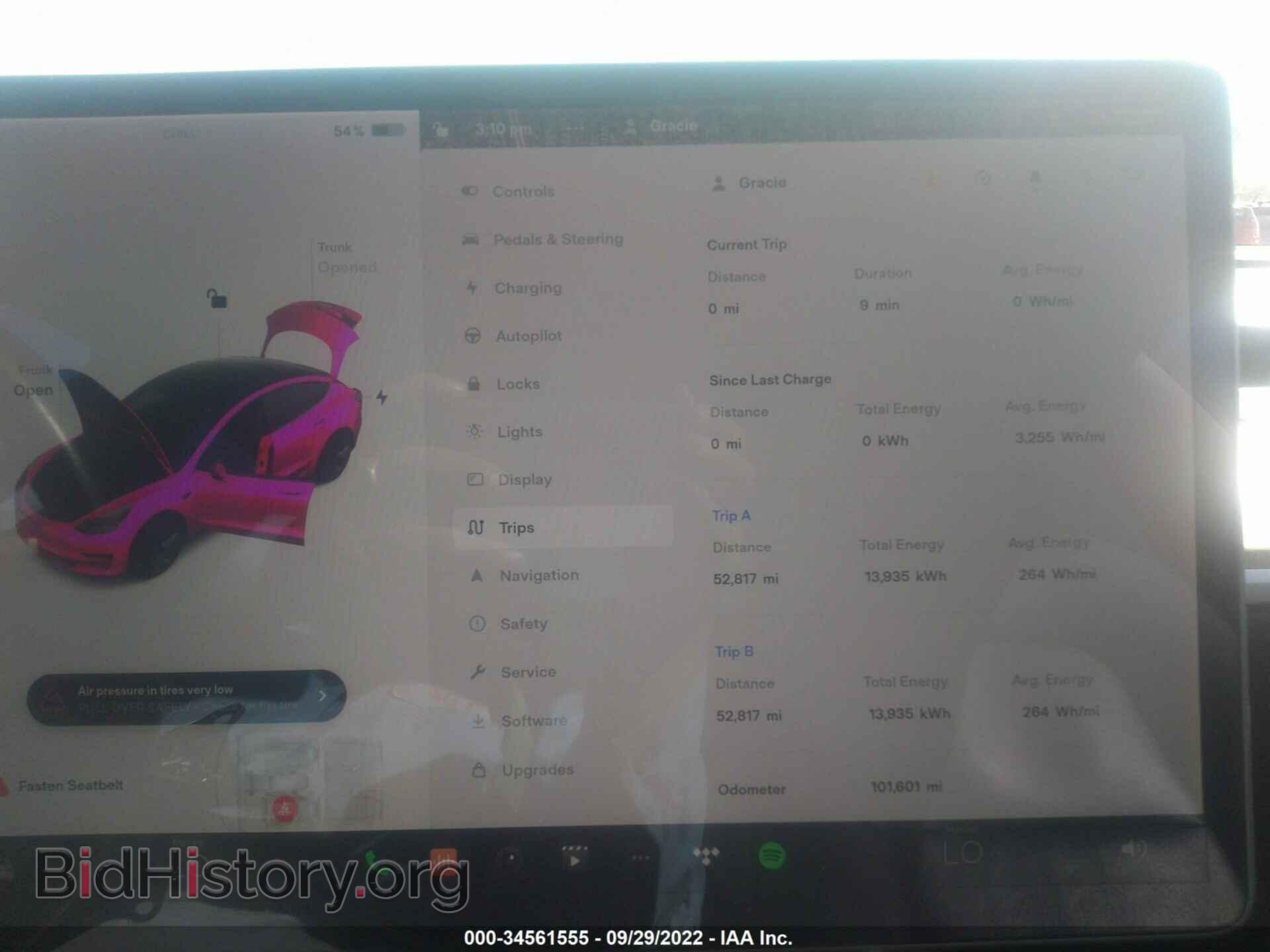 2018 TESLA MODEL 3 - VIN: 5YJ3E1EA0JF003974 - Фото 7