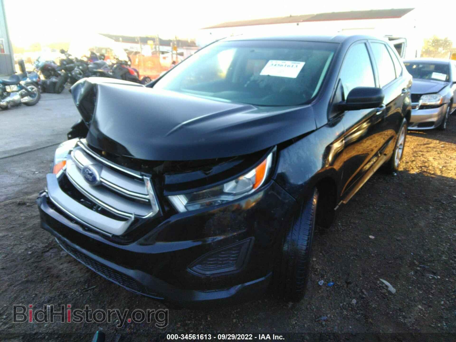 2016 FORD EDGE - VIN: 2FMPK4G98GBC29972 - Фото 2
