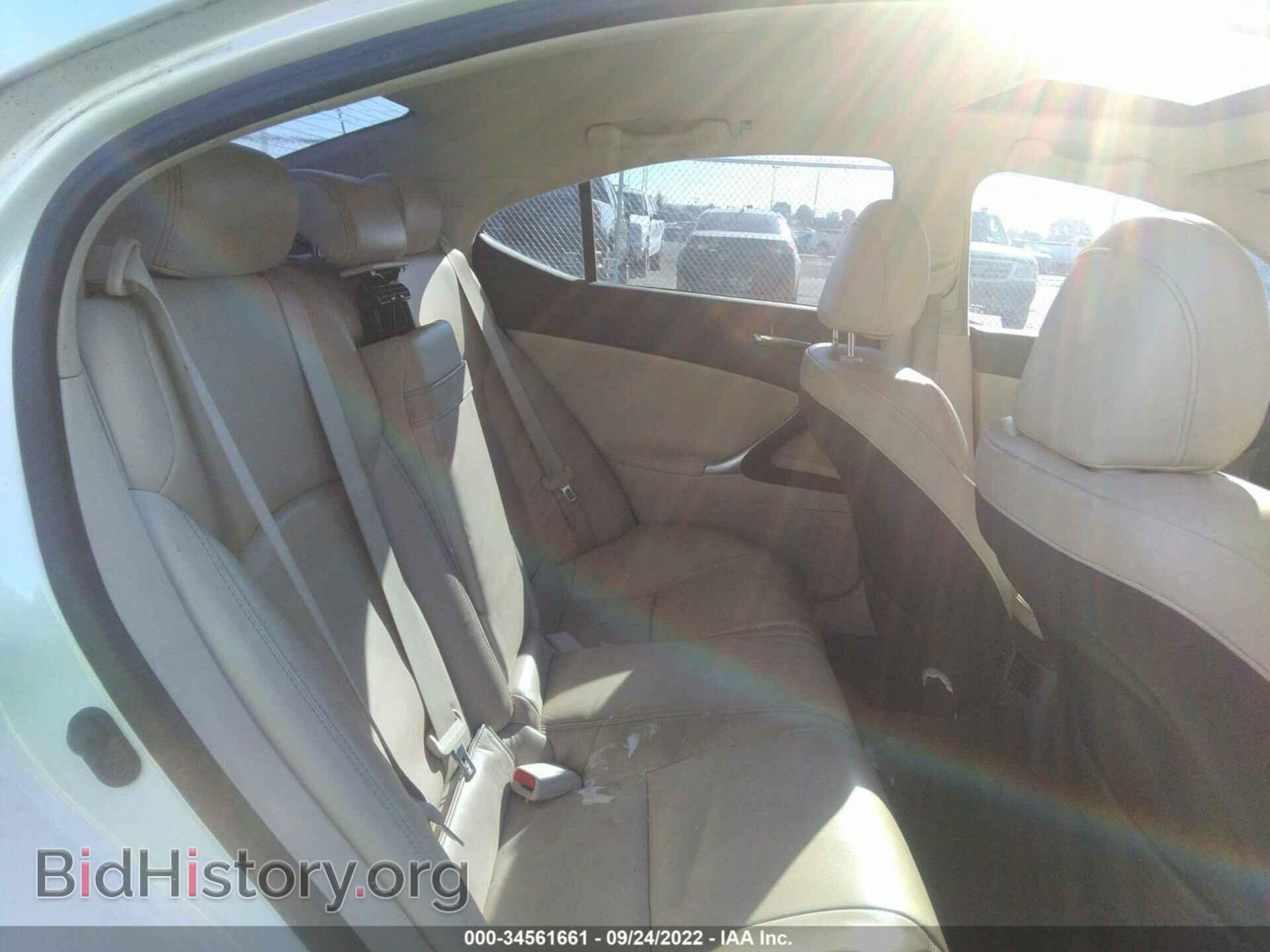 2009 LEXUS IS 250 - VIN: JTHBK262195091981 - Фото 8